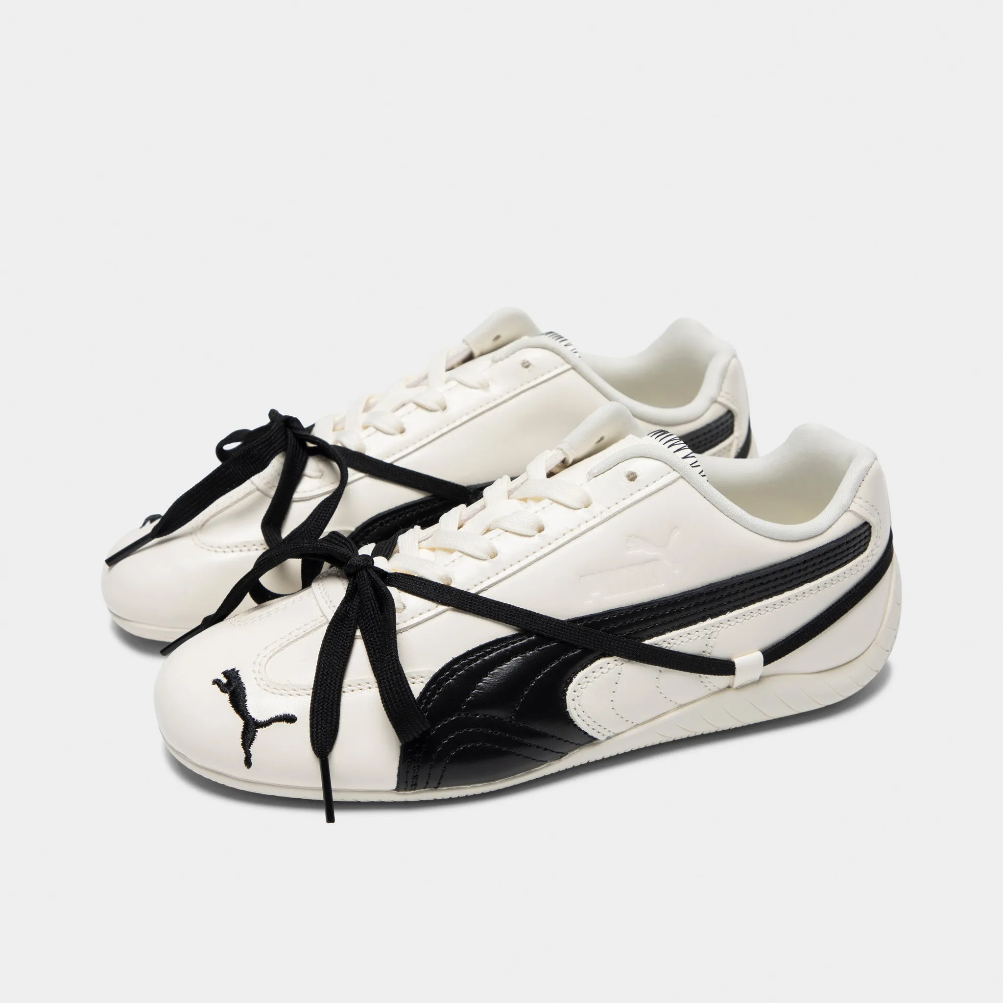 Ice Guard Autumn Cool Puma x Ros?? Speedcat Leather Warm White / Black