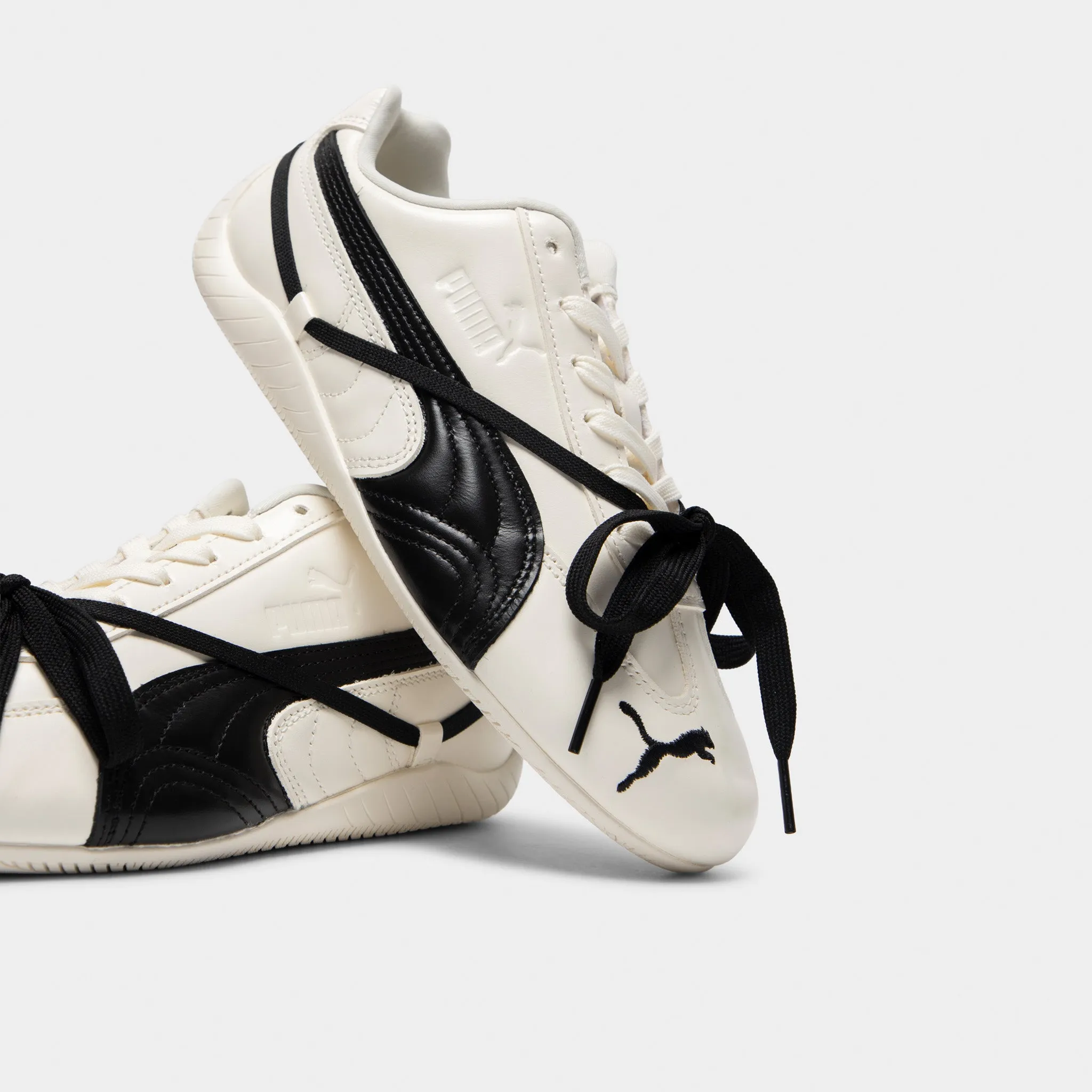 Plain look Light Sole Puma x Ros?? Speedcat Leather Warm White / Black