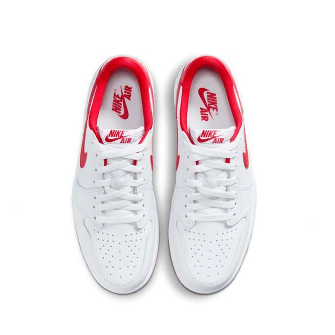 Air Jordan 1 Retro Low OG 'University Red' Body Align