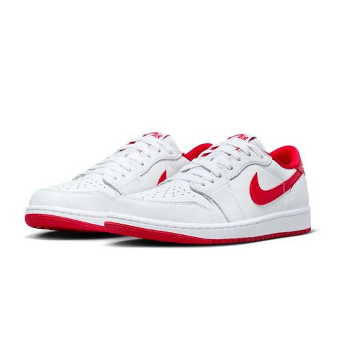 Air Jordan 1 Retro Low OG 'University Red' Cushioned lining