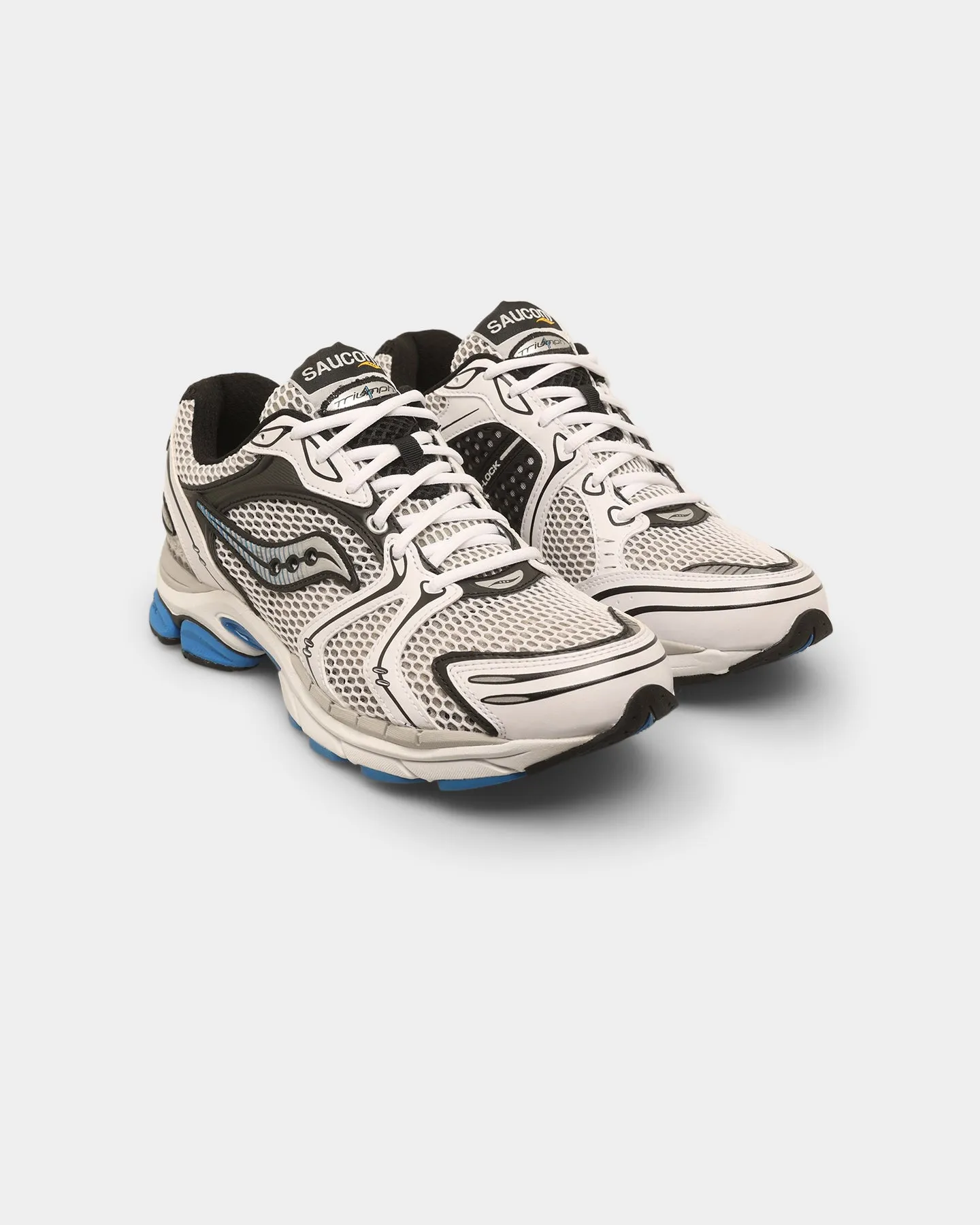 Step Ahead Saucony Progrid Triumph 4 White/Silver