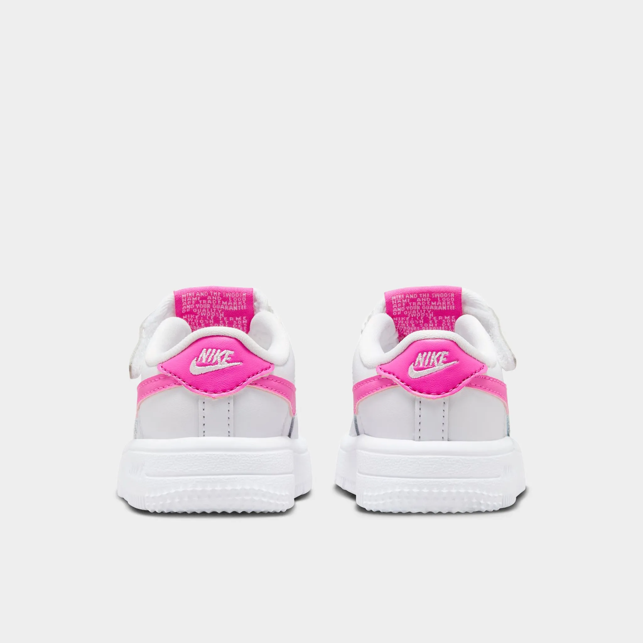 Nike Air Force 1 Low Easyon TD White / Laser Fuchsia Supportive Rain Safe