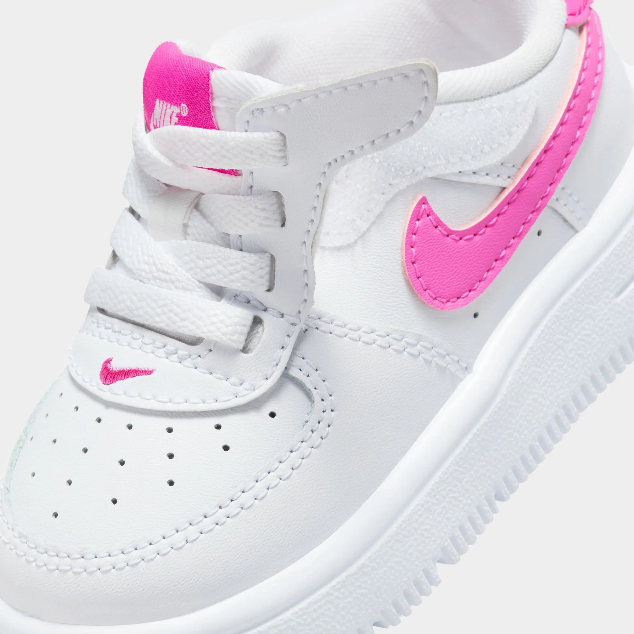 Clean Step Nike Air Force 1 Low Easyon TD White / Laser Fuchsia