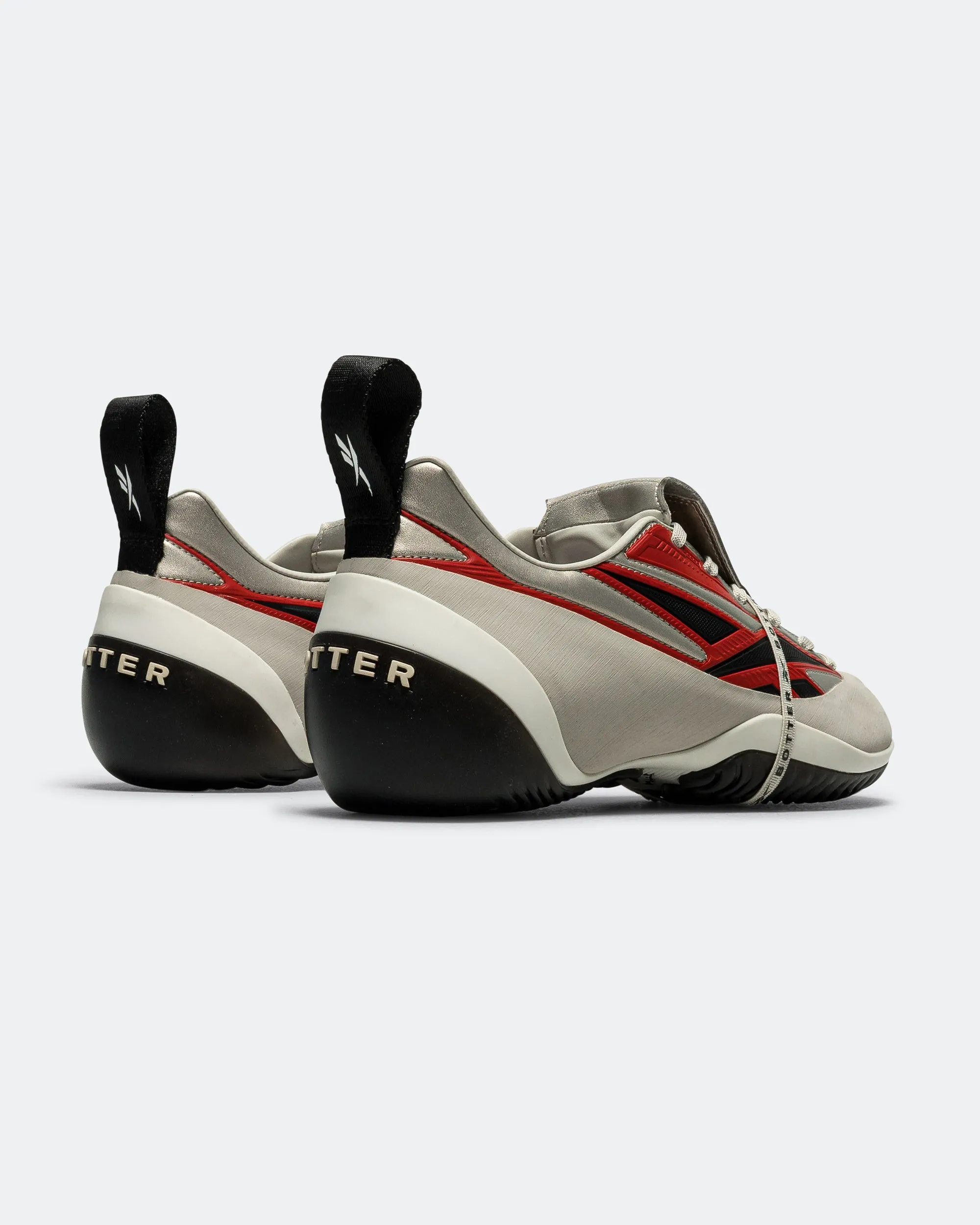 Energia Bo K??ts x Botter - Metallic Grey/Red Air Light Lace Up System