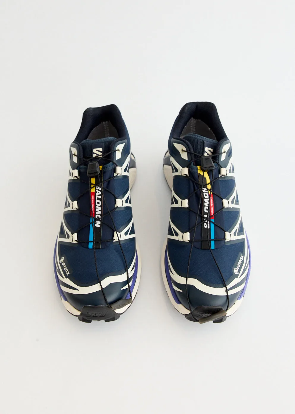 XT-6 Gore-Tex 'Carbon Vanilla Ice' Sneakers Quick Grip swimmers - specific functions