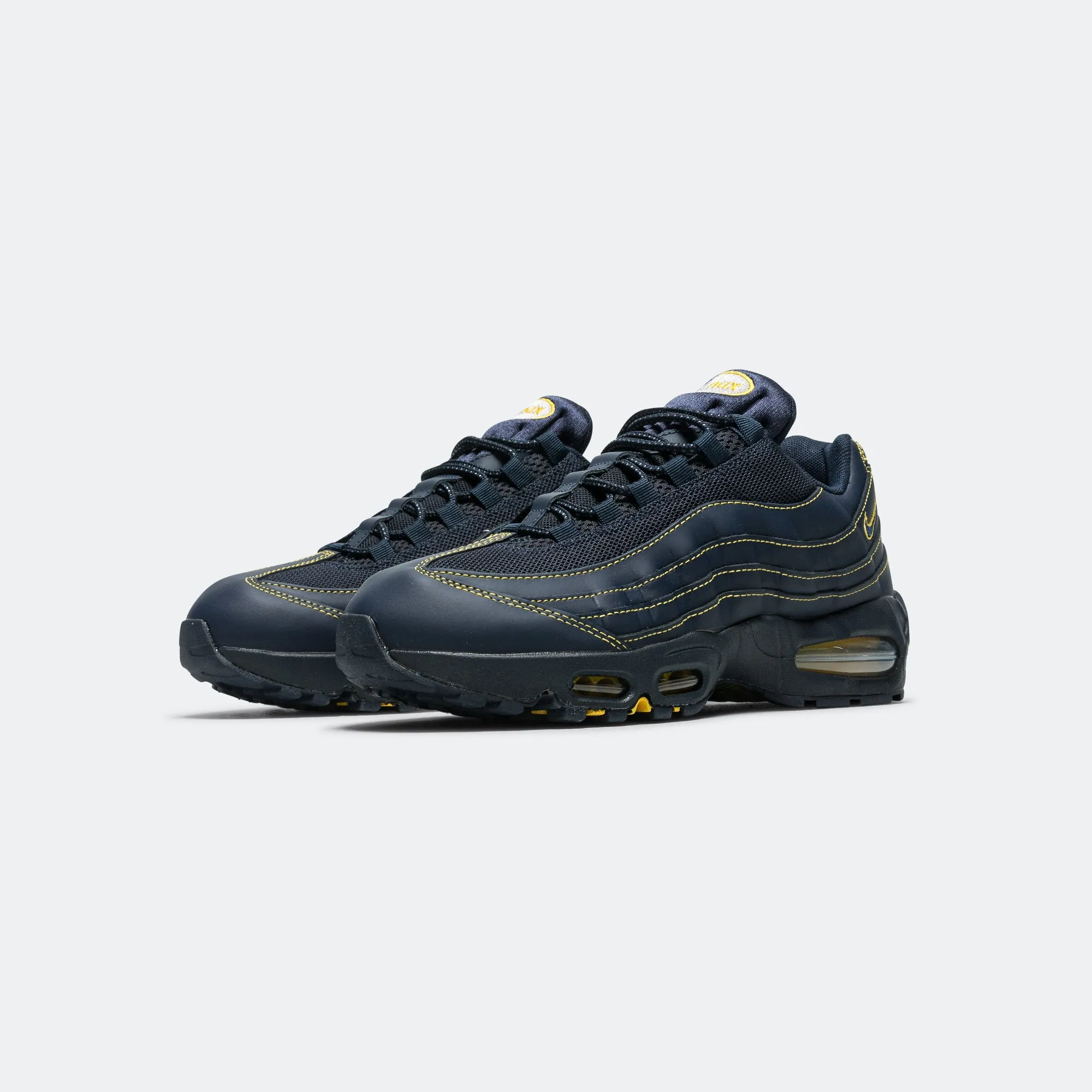Air Max 95 OG - Obsidian/Varsity Maize All-day Performance Dynamic Arch Harness