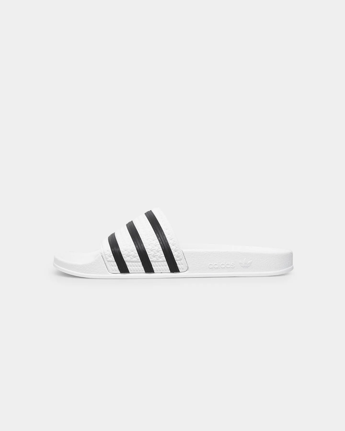 Gold Tone Adidas Adilette White/Black