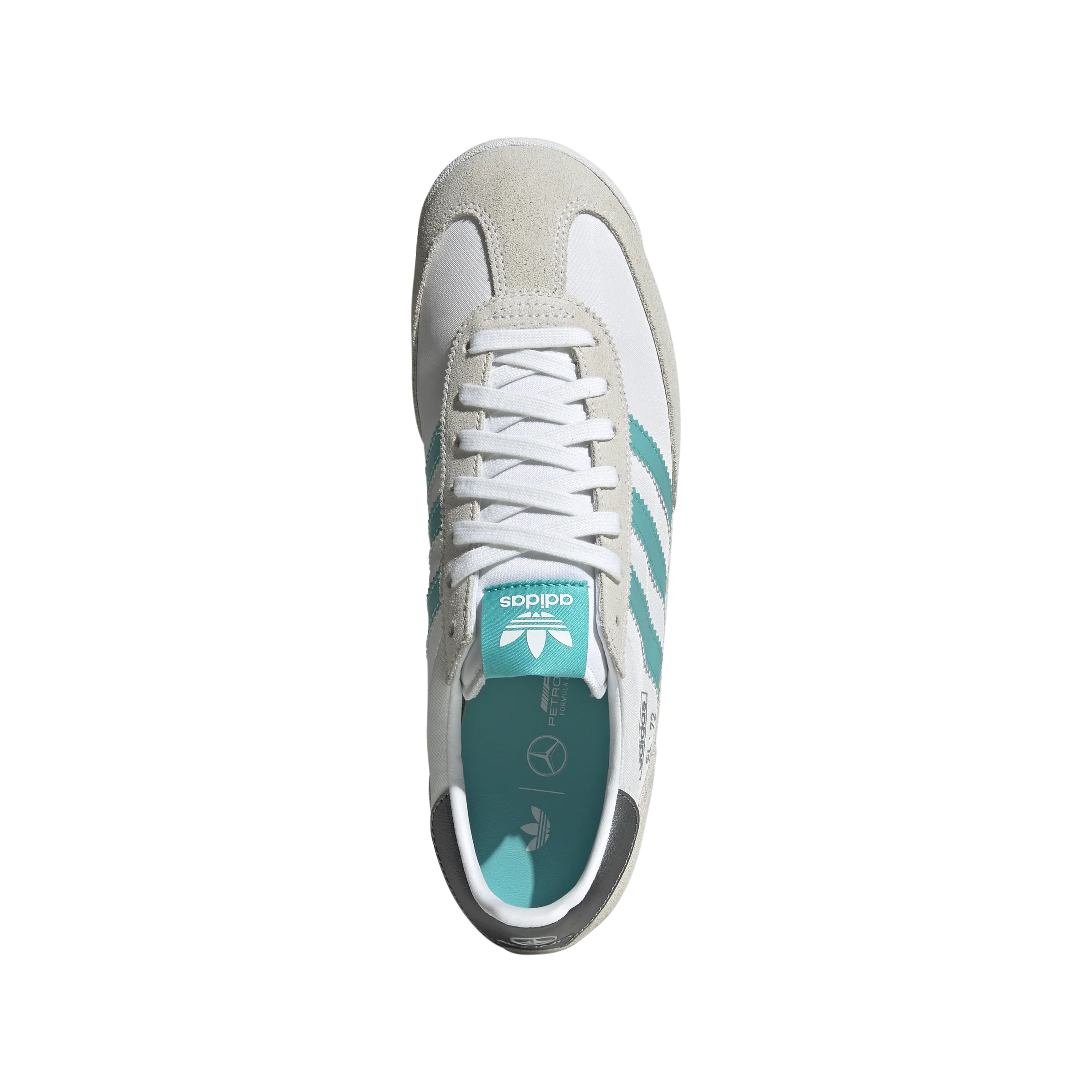 Road grip Comfort Strap   Mercedes AMG Petronas F1 Team SL 72 RS 'Cloud White Semi Mint Rush'