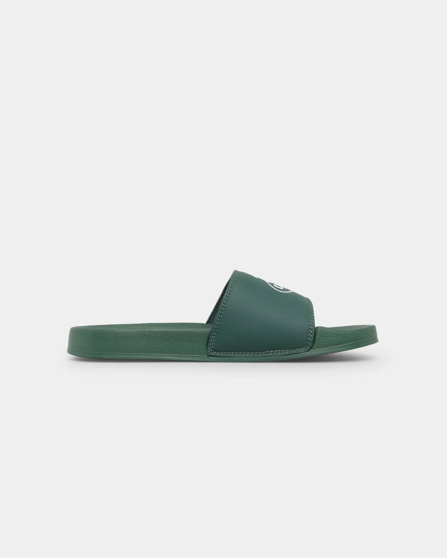 Weekend Casual New In Carr?? Gasoline Slides Green