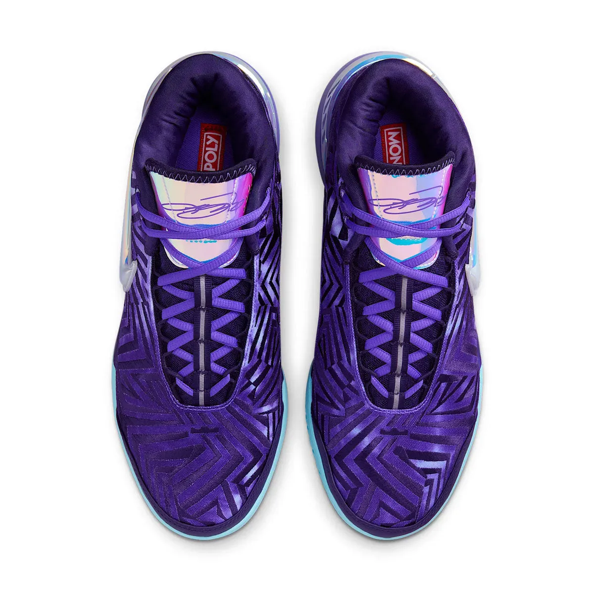 Adjustable Fit   Monopoly LeBron NXXT Genius QS EP 'Persian Violet Imperial Purple'