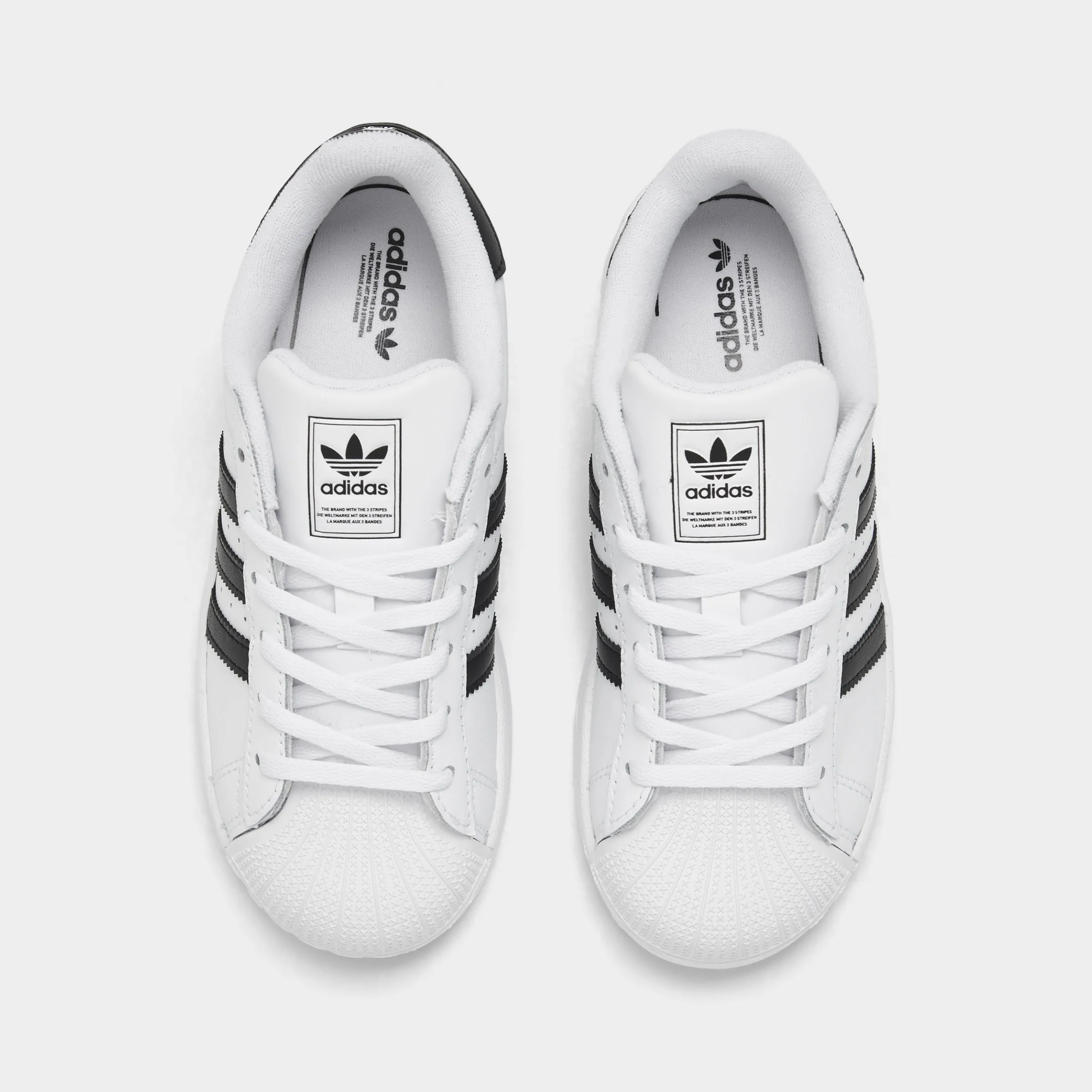 adidas Children's Superstar 2 Footwear White / Core Black Stylish World Walk