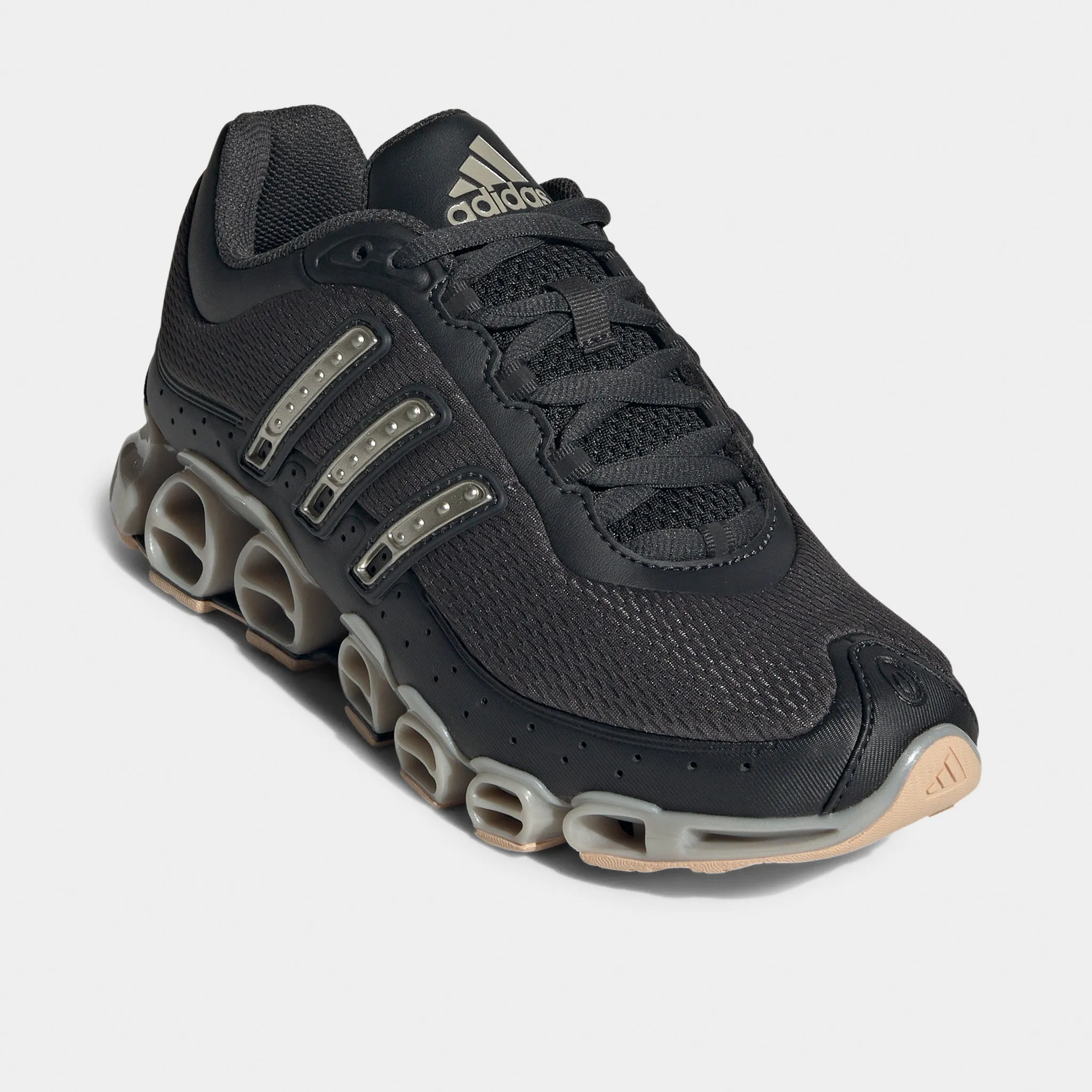 adidas Women's Mega Ride Carbon / Halo Blush - Champagne Street Fit