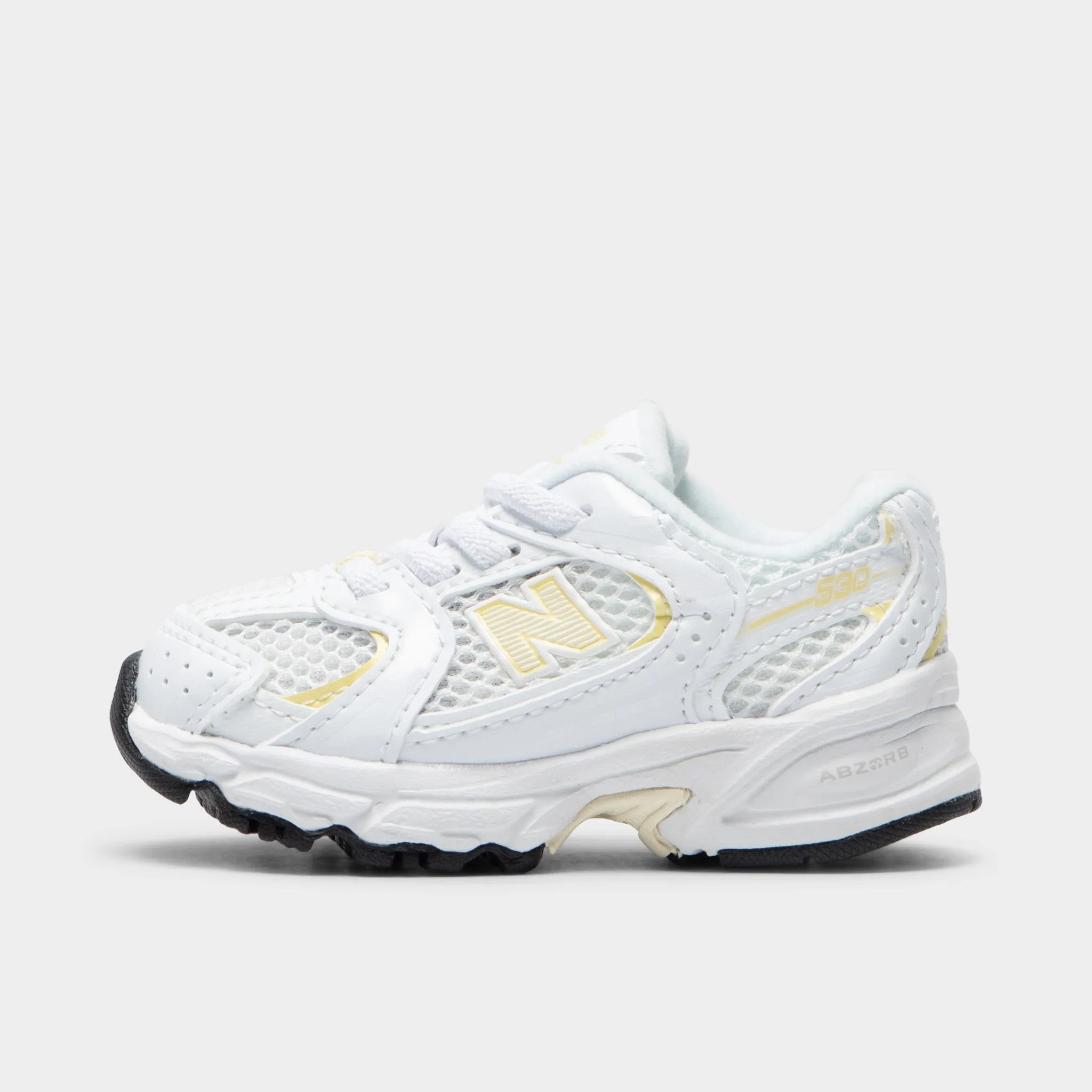 Comfort Linings Hill Stroll New Balance Infants' 530 White / Beige
