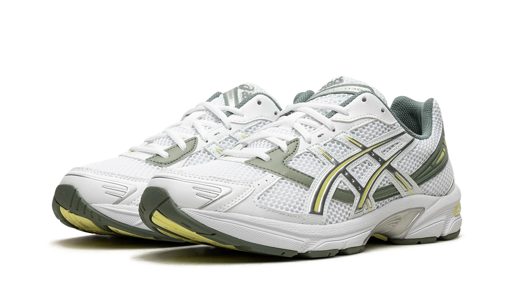 GEL 1130 "White Jade Yellow" jogger cross - training shoe versatility