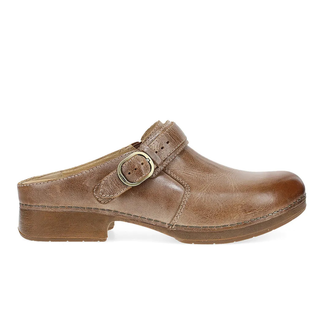 Womens Dansko Millie in Tan Morning Step Grip Power
