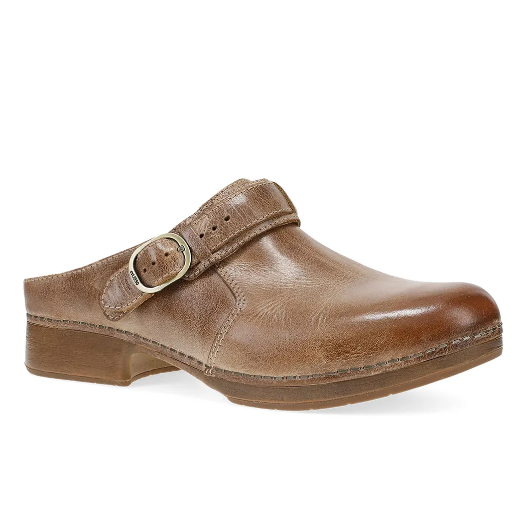Womens Dansko Millie in Tan Vine Step