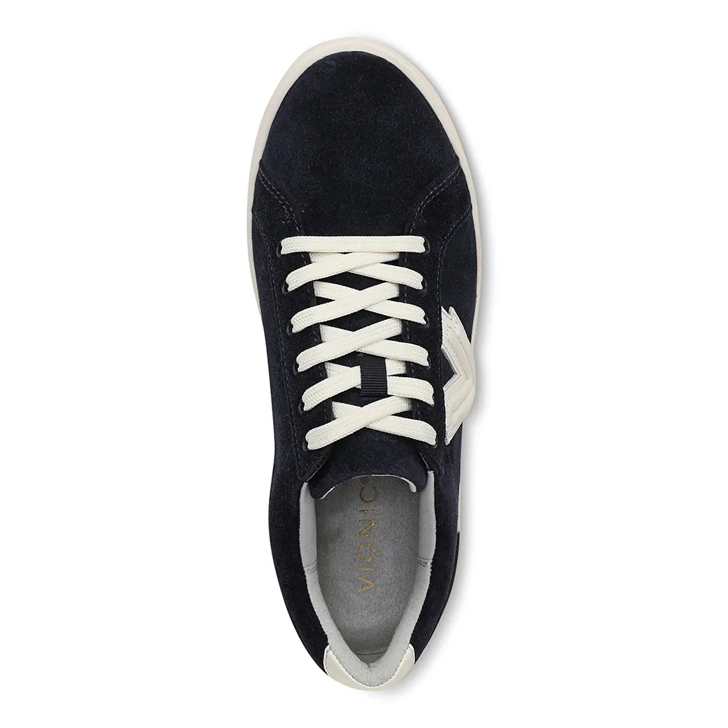 Womens Vionic Kearny Lace 2.0 in Navy Blazer Versatile Look Current Step