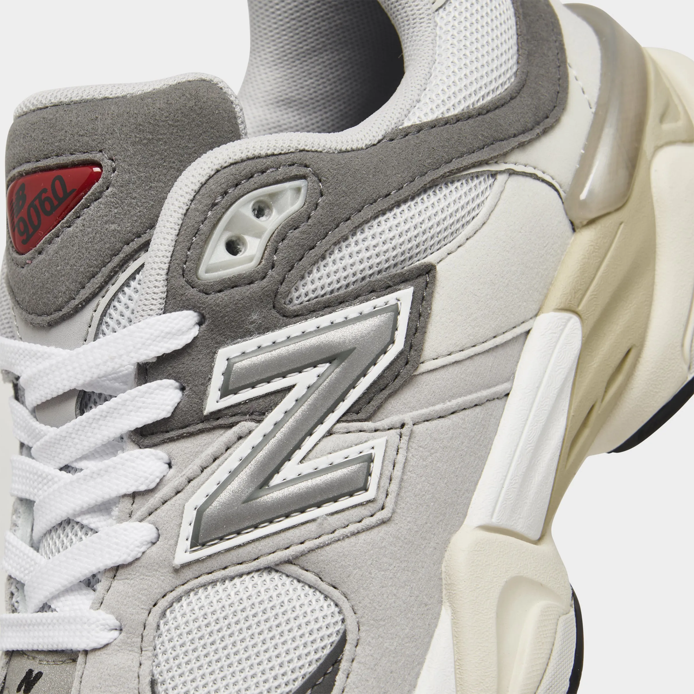 New Balance Juniors' 9060 Rain Cloud / Castlerock Step Tall Young Mood