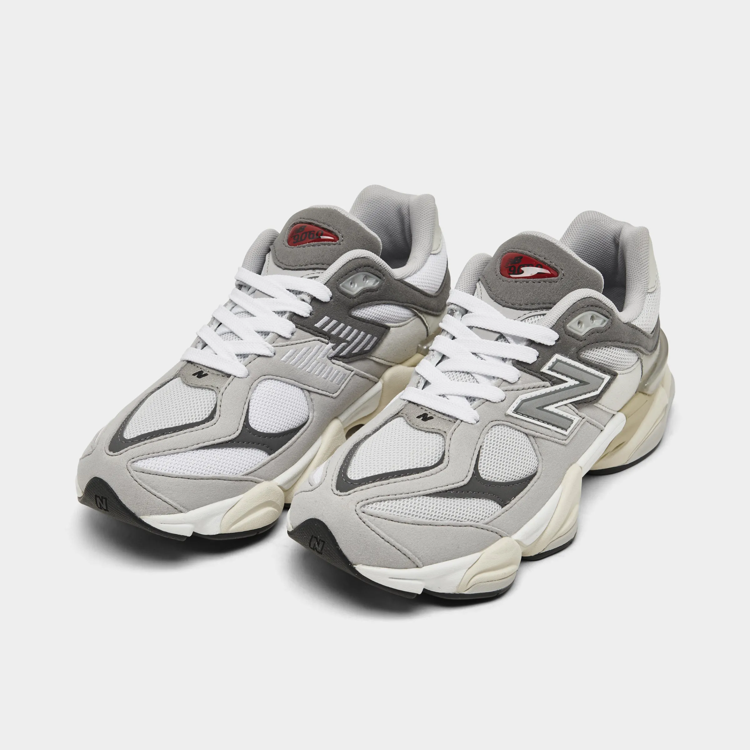 Move Naturally Quick Travel New Balance Juniors' 9060 Rain Cloud / Castlerock