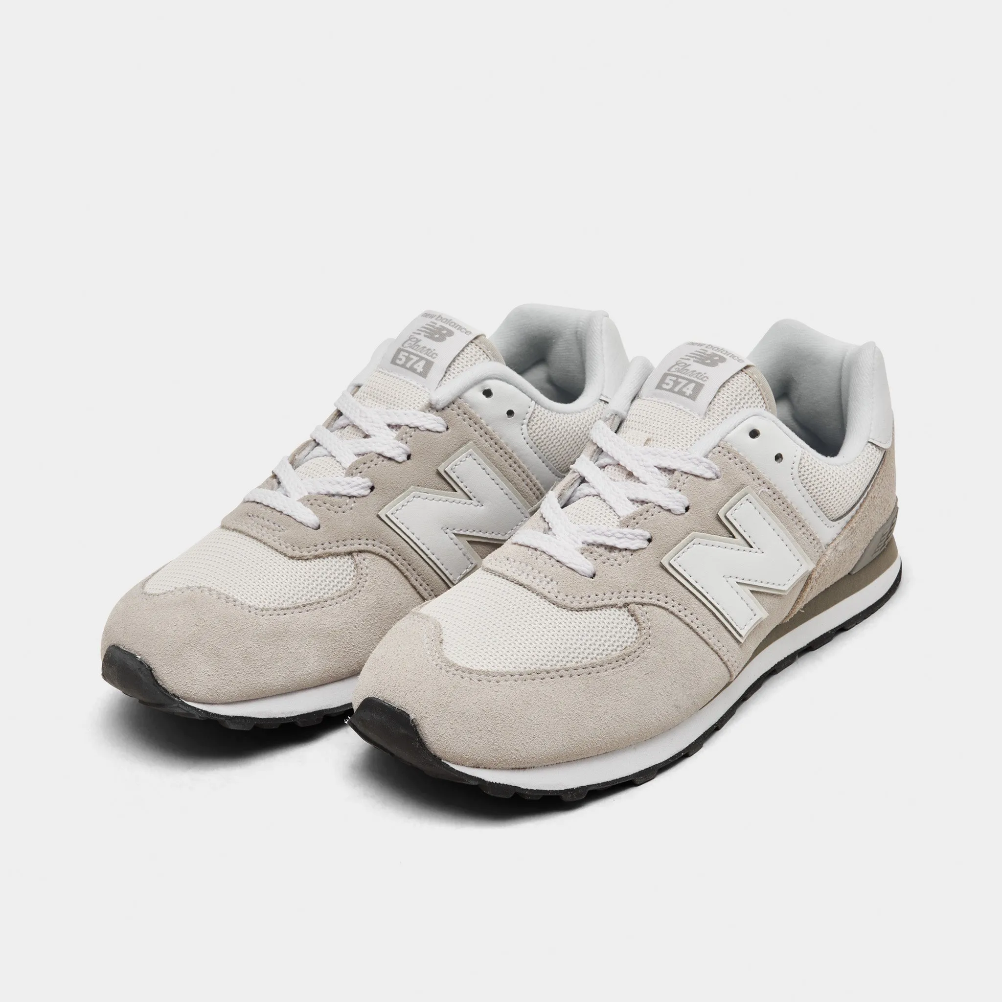 Busy Path Mind Ease New Balance Juniors' GC574EVW Nimbus Cloud / White