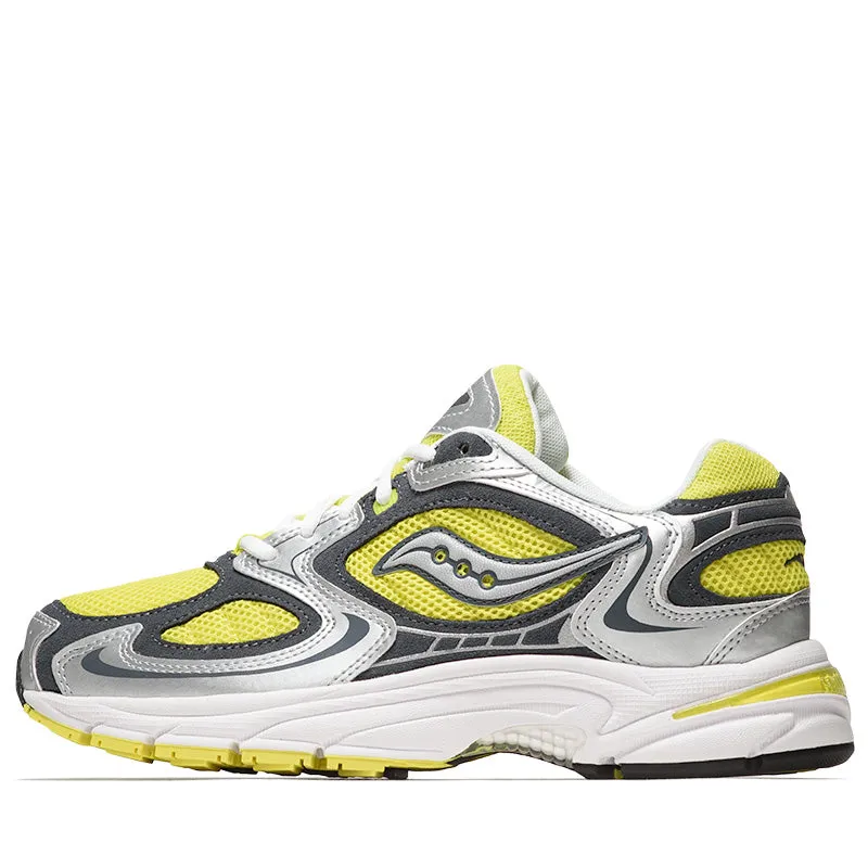 Saucony Grid Jazz 9 - Yellow/Silver Perforated Toe Box