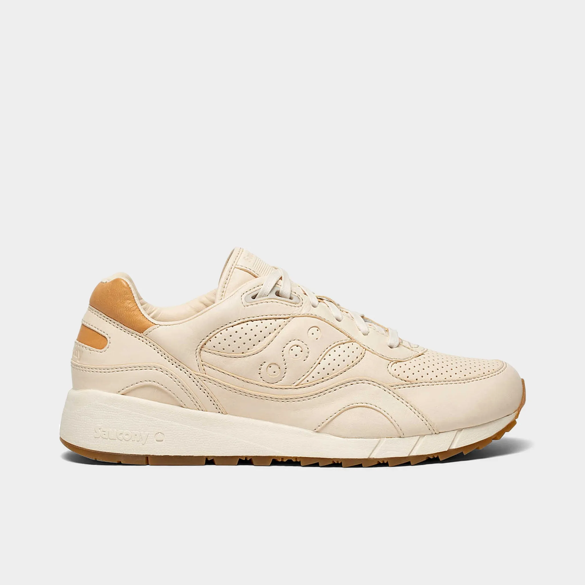 Saucony Shadow 6000 Veg Tan / Vanilla Velvet Rich Mountain Strong