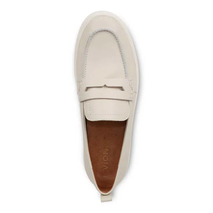 Womens Vionic Uptown in Cream Compact Form Knit Design
