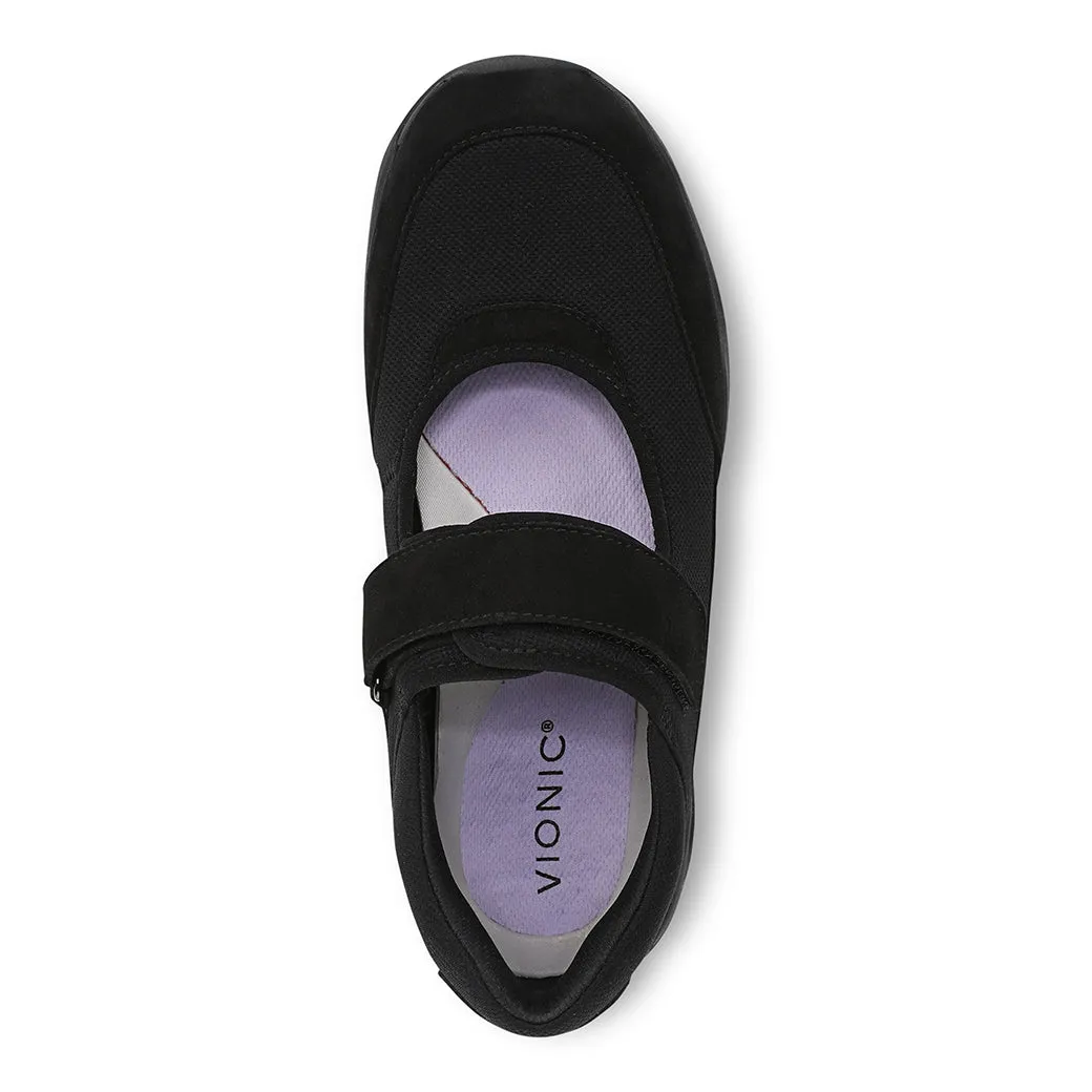 Breath Layer Womens Vionic Walk Slim Giselle in Black