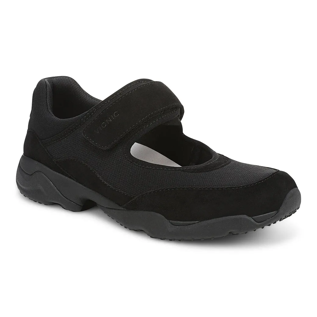 Stylish Touch Effortless Walk Womens Vionic Walk Slim Giselle in Black