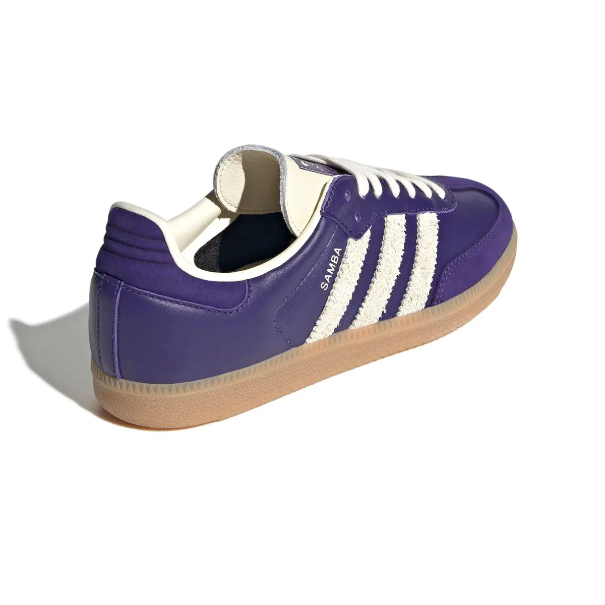 Wmns Samba OG 'Collegiate Purple Cream White' All-weather breathability
