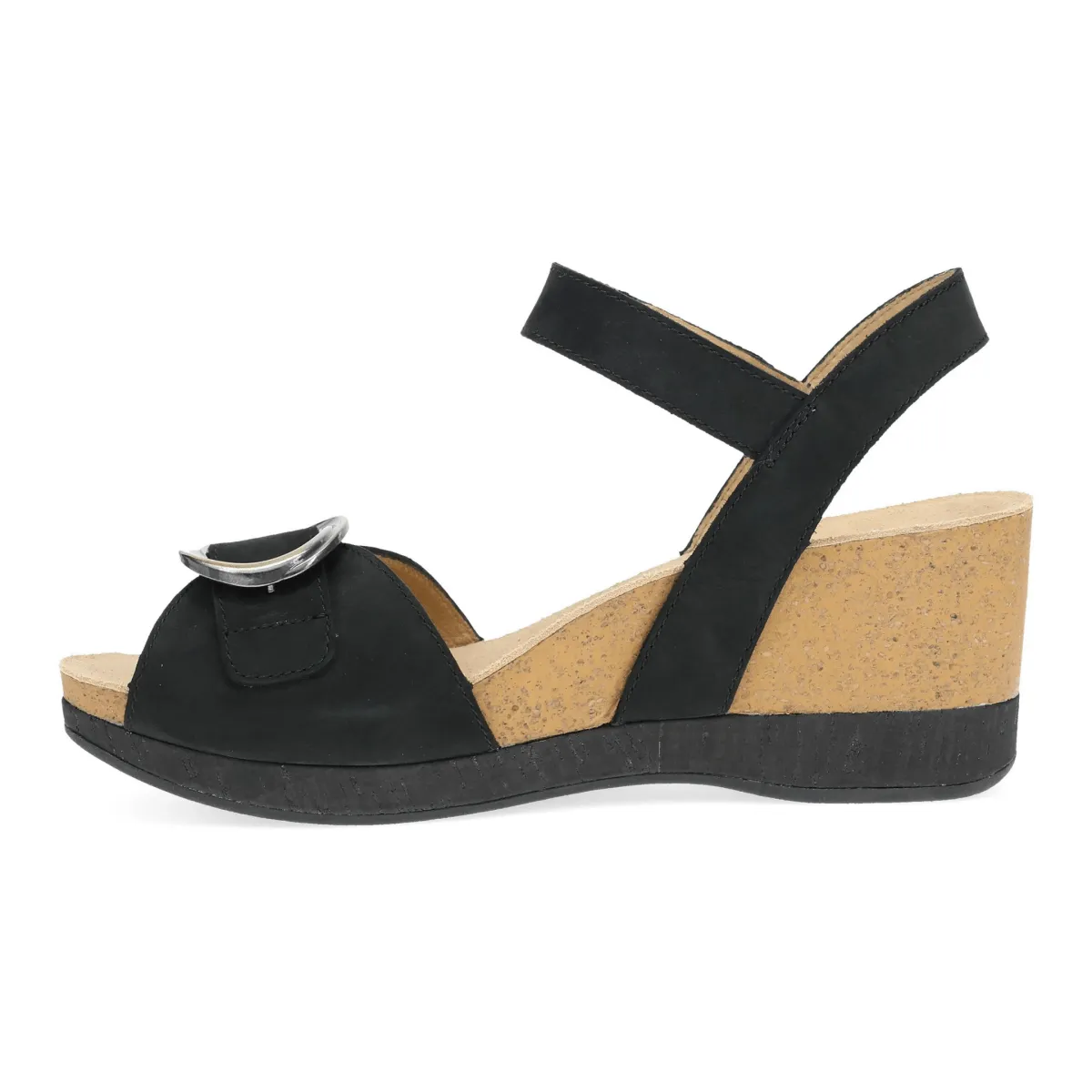 Velvet Touch Dansko Women's Stella Black Milled Nubuck