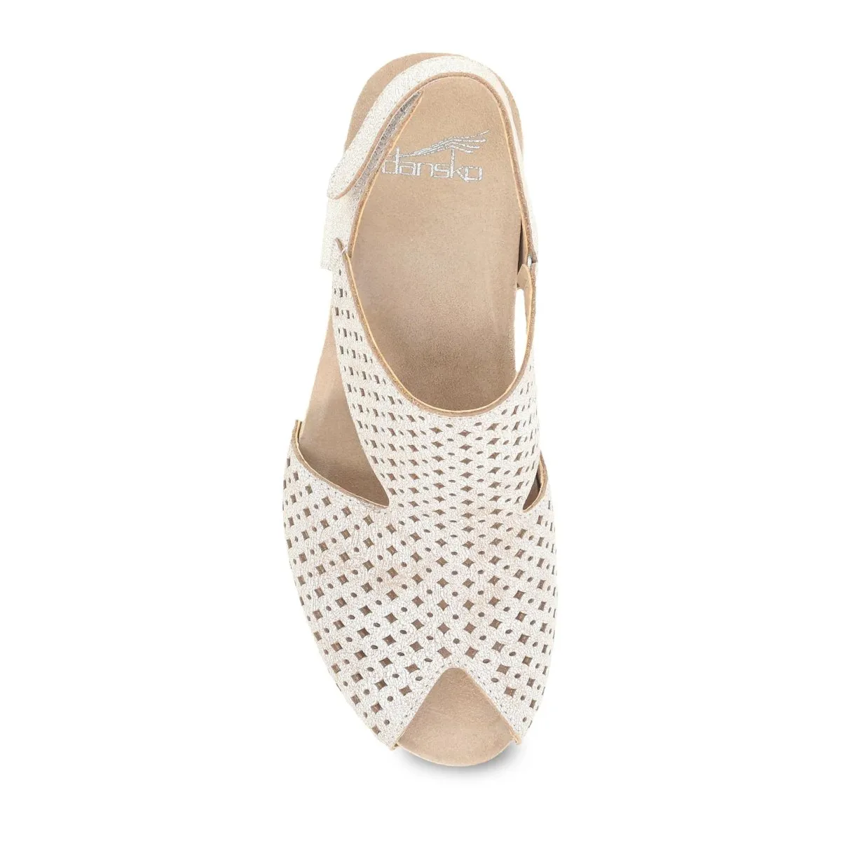 Main Move Bespoke Style Dansko Women's Teagan White Vintage Leather