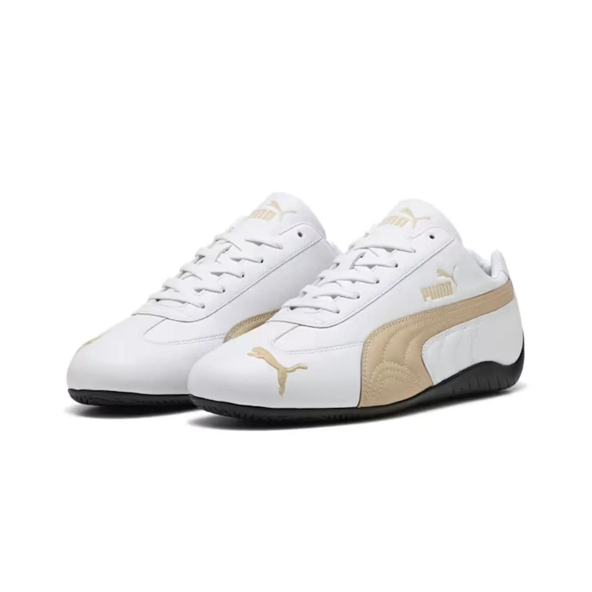 Speedcat Leather 'White Toasted Almond' Royal Mood