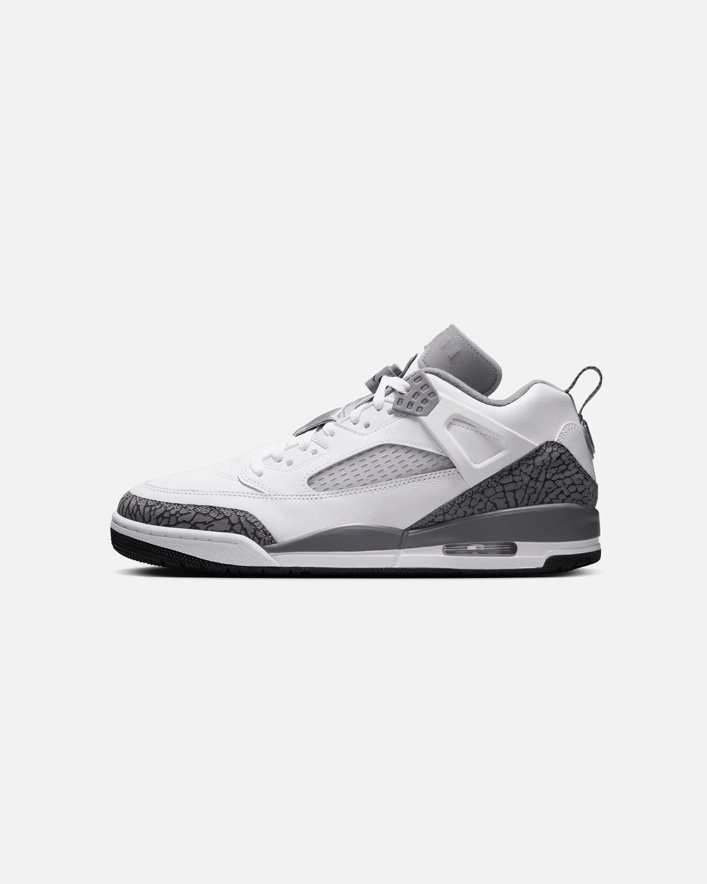 Jordan Spizike Low "Cool Grey" White/Grey Color Pop Gym Quick