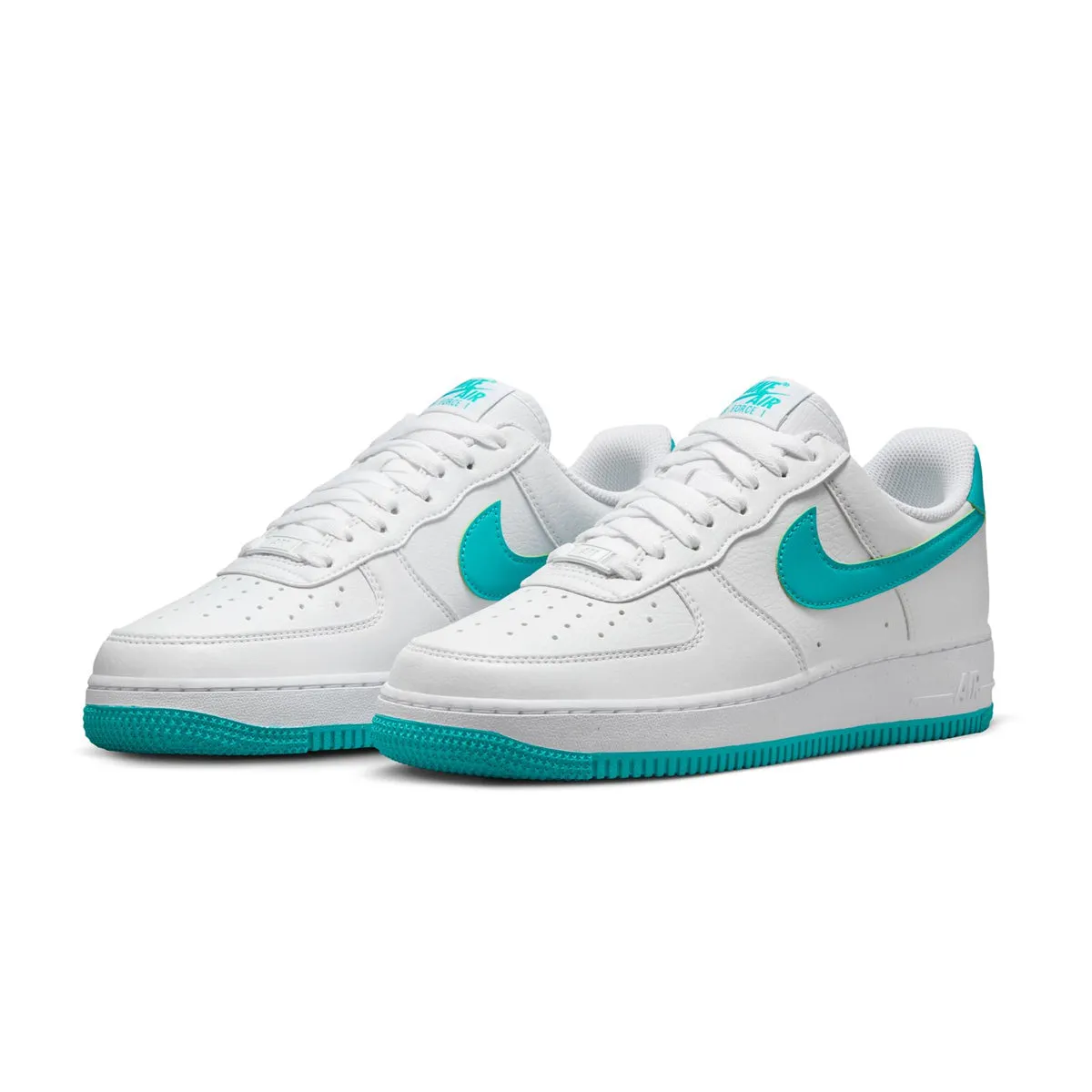 microfiber Wmns Air Force 1 '07 Next Nature 'White Clear Jade'