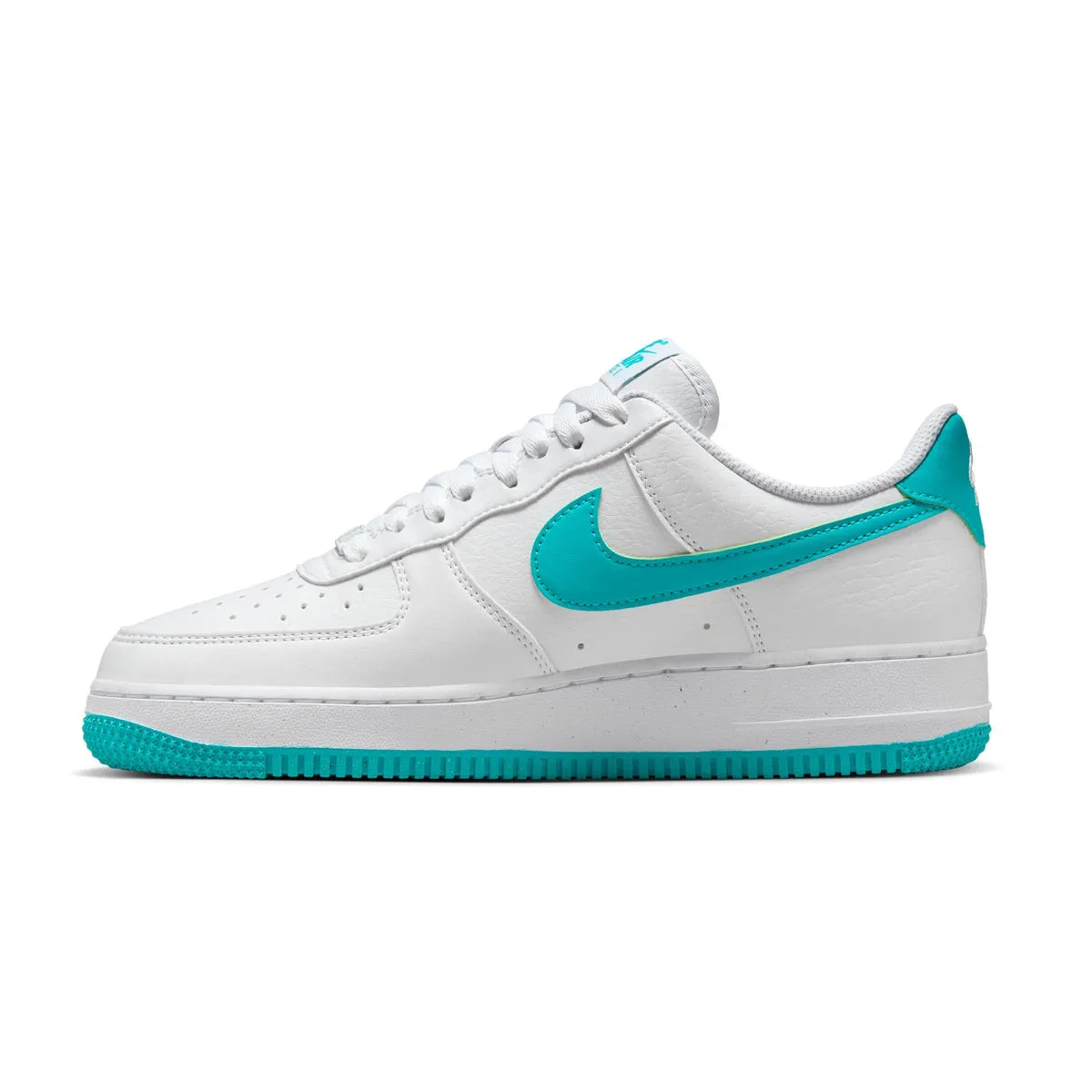 Wmns Air Force 1 '07 Next Nature 'White Clear Jade' Iconic support