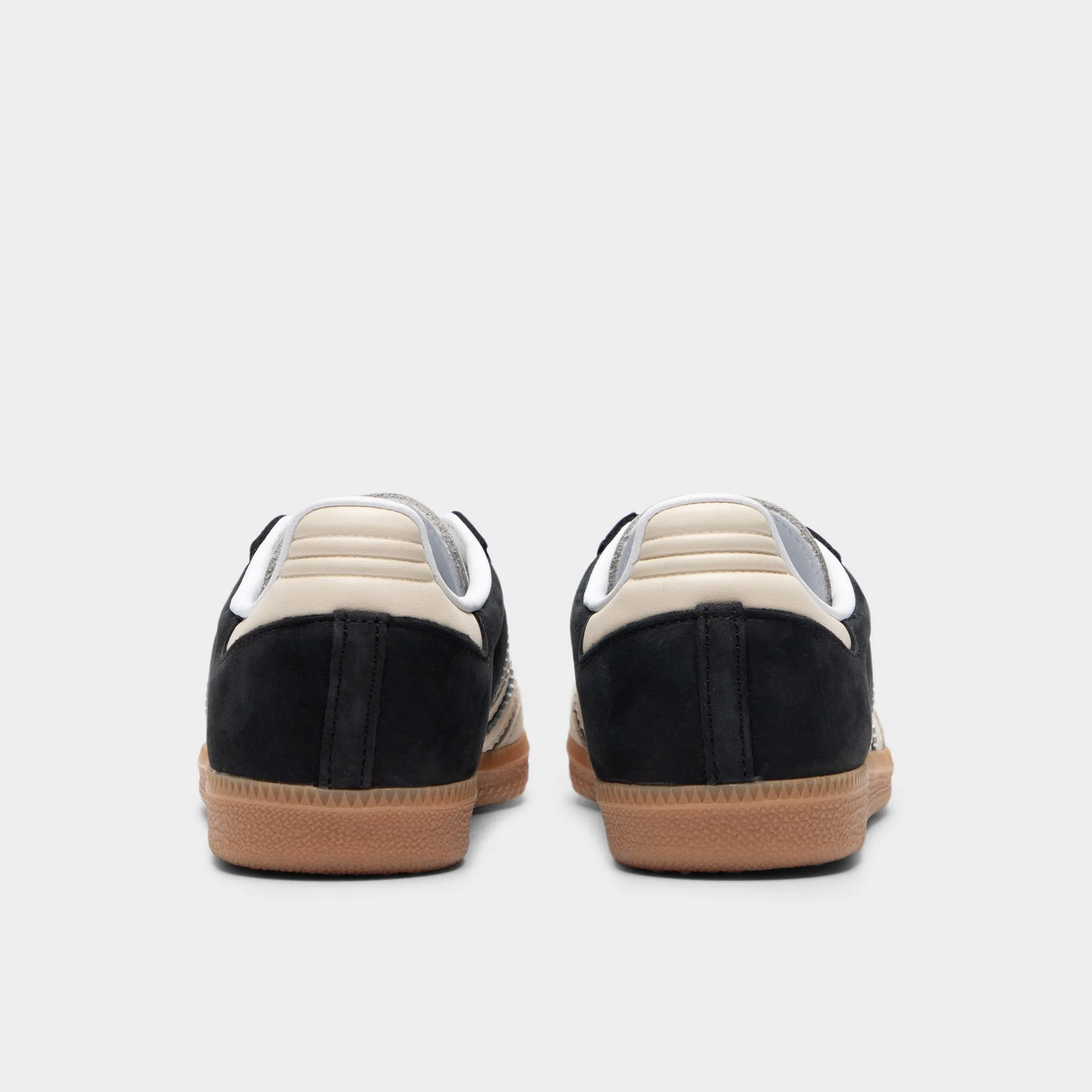 adidas Women's Samba OG Core Black / Wonder White - Silver Met. Supportive Feel