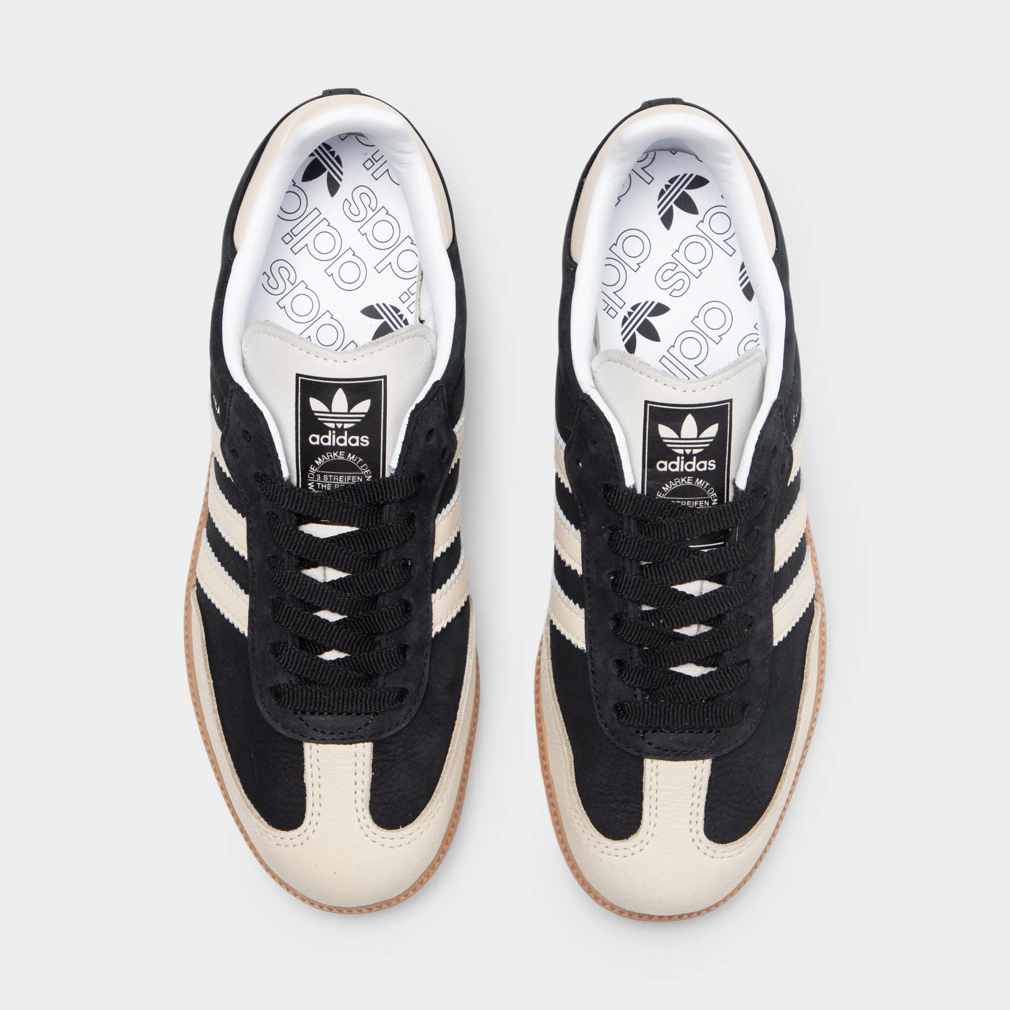 adidas Women's Samba OG Core Black / Wonder White - Silver Met. Fast Stride