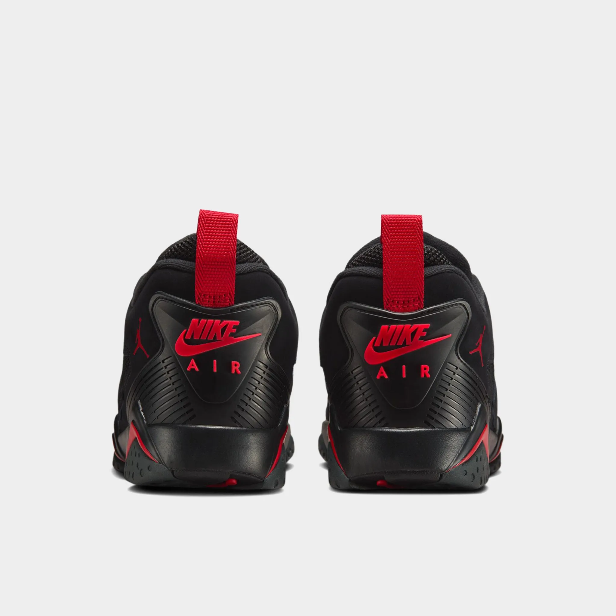 Air Jordan 7 RM Black / Gym Red - Anthracite Flexible Sole Deep Shade
