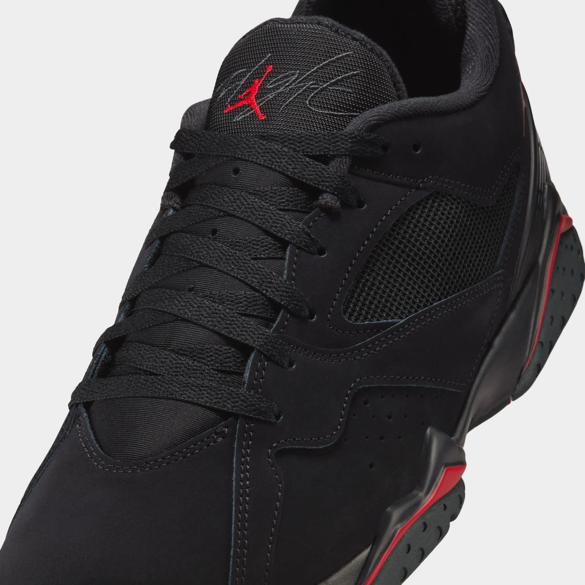 Air Jordan 7 RM Black / Gym Red - Anthracite Easy Packing