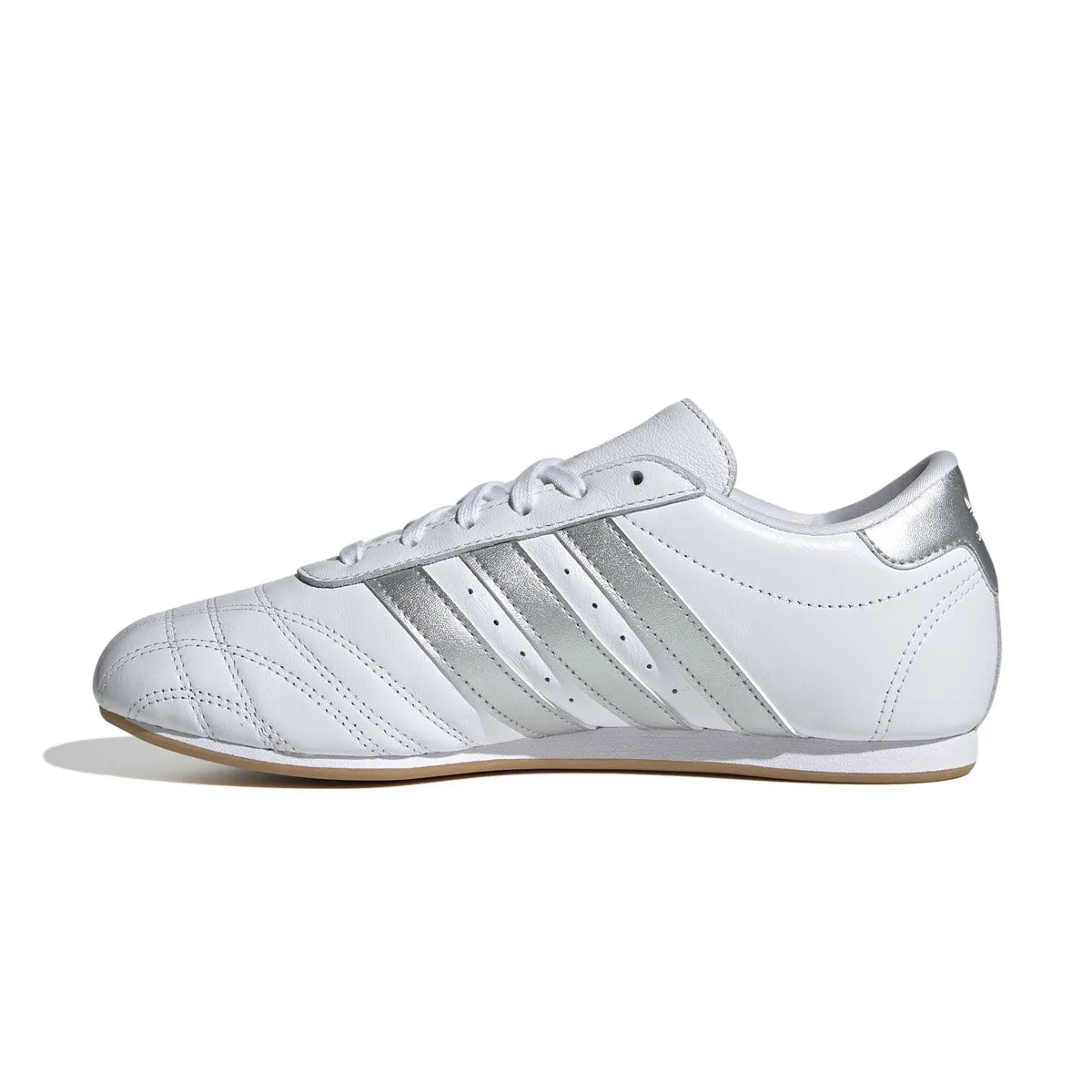 Wmns Taekwondo Lace 'White Silver Metallic' Work Shoes