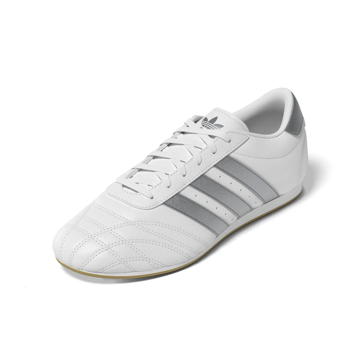 Wmns Taekwondo Lace 'White Silver Metallic' fitness freaks synthetic - type
