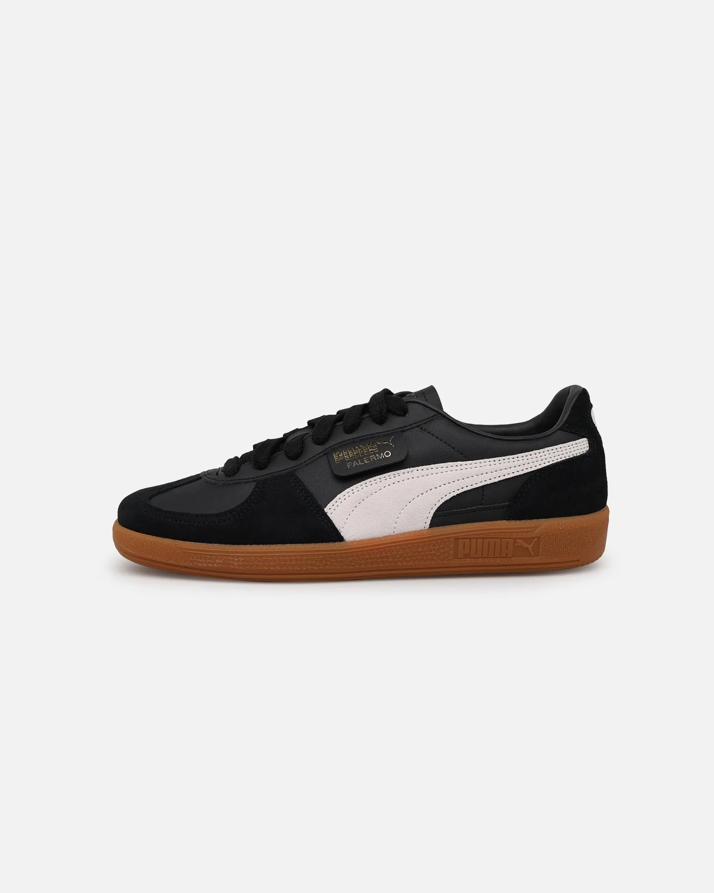 Galaxy Tone Puma Palermo Leather Sneakers Puma Black