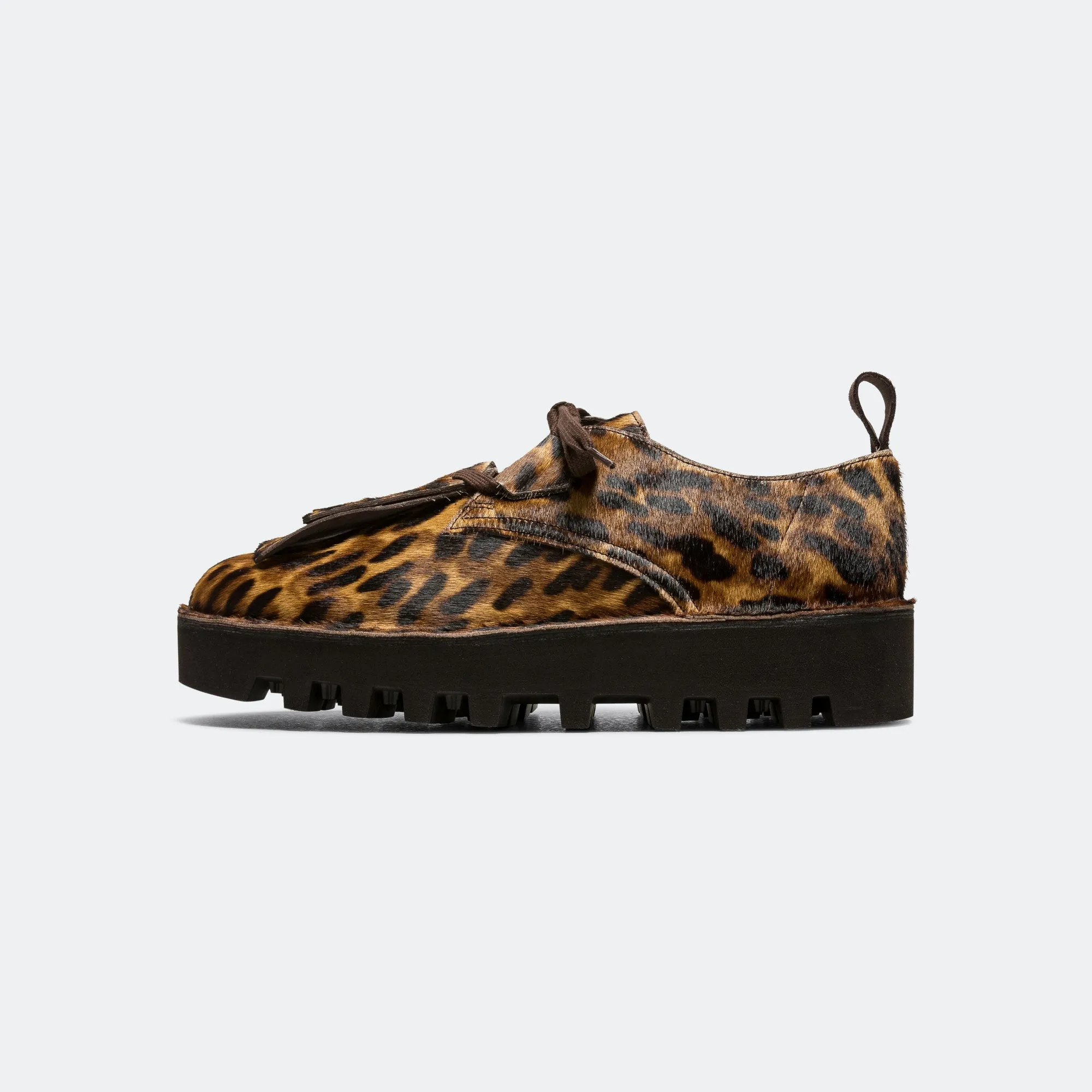 Desert Khan x Engineered Garments - Leopard PRT Pony Shock Control MoistureWicking