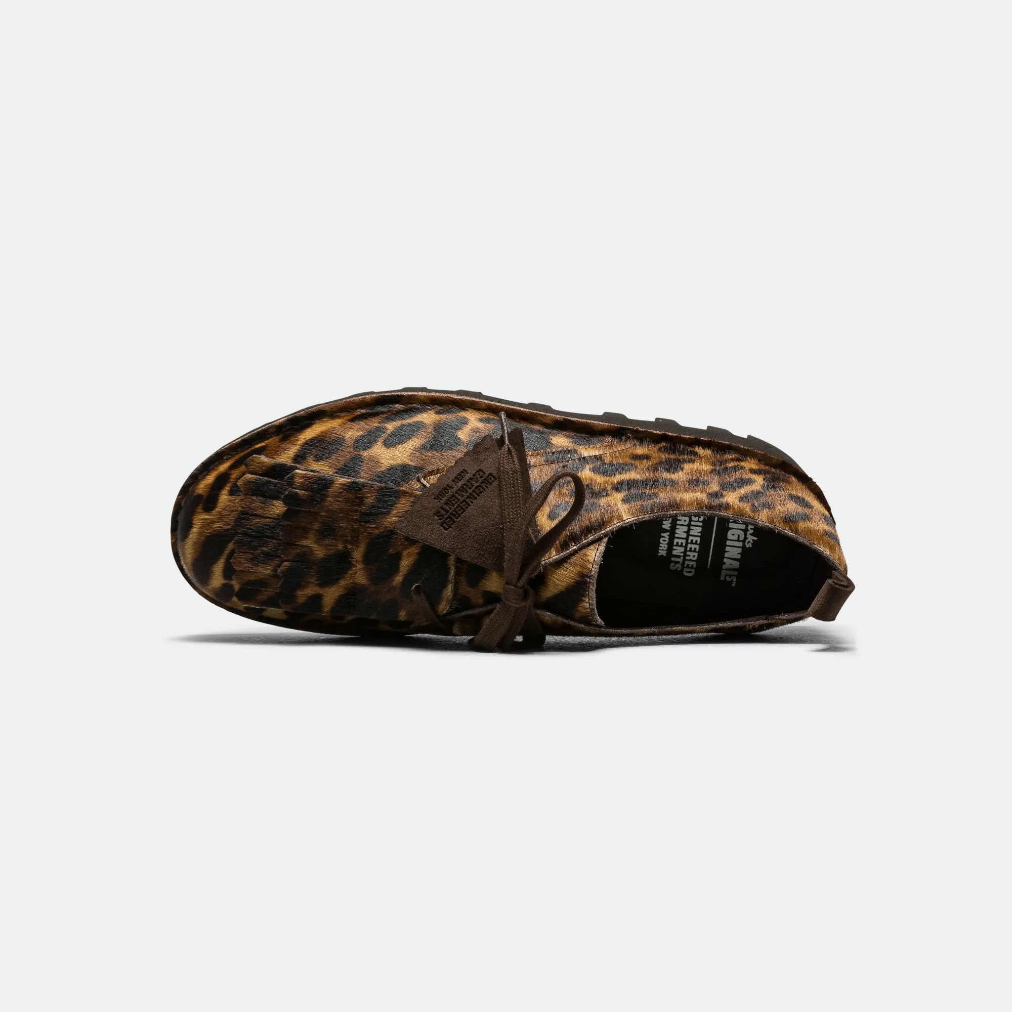 Desert Khan x Engineered Garments - Leopard PRT Pony Foam Midsole Cushioning Classic Use