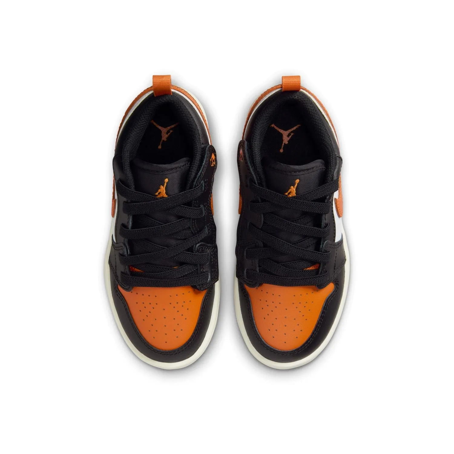 Kid's Air Jordan 1 Low ALT 'Black Starfish' Comfort Grip