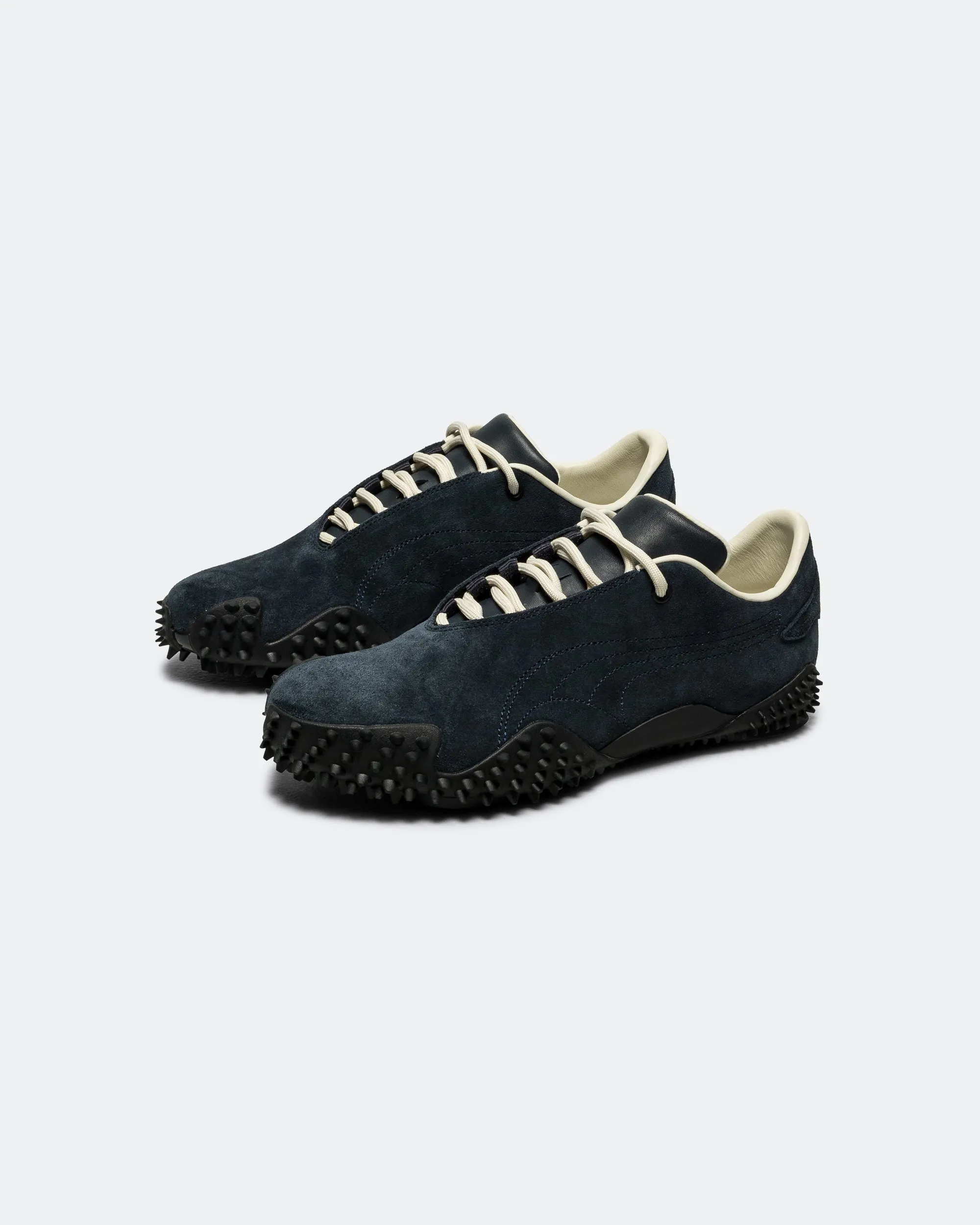 Mostro x JJJJound - Deep Navy Asymmetric Lacing