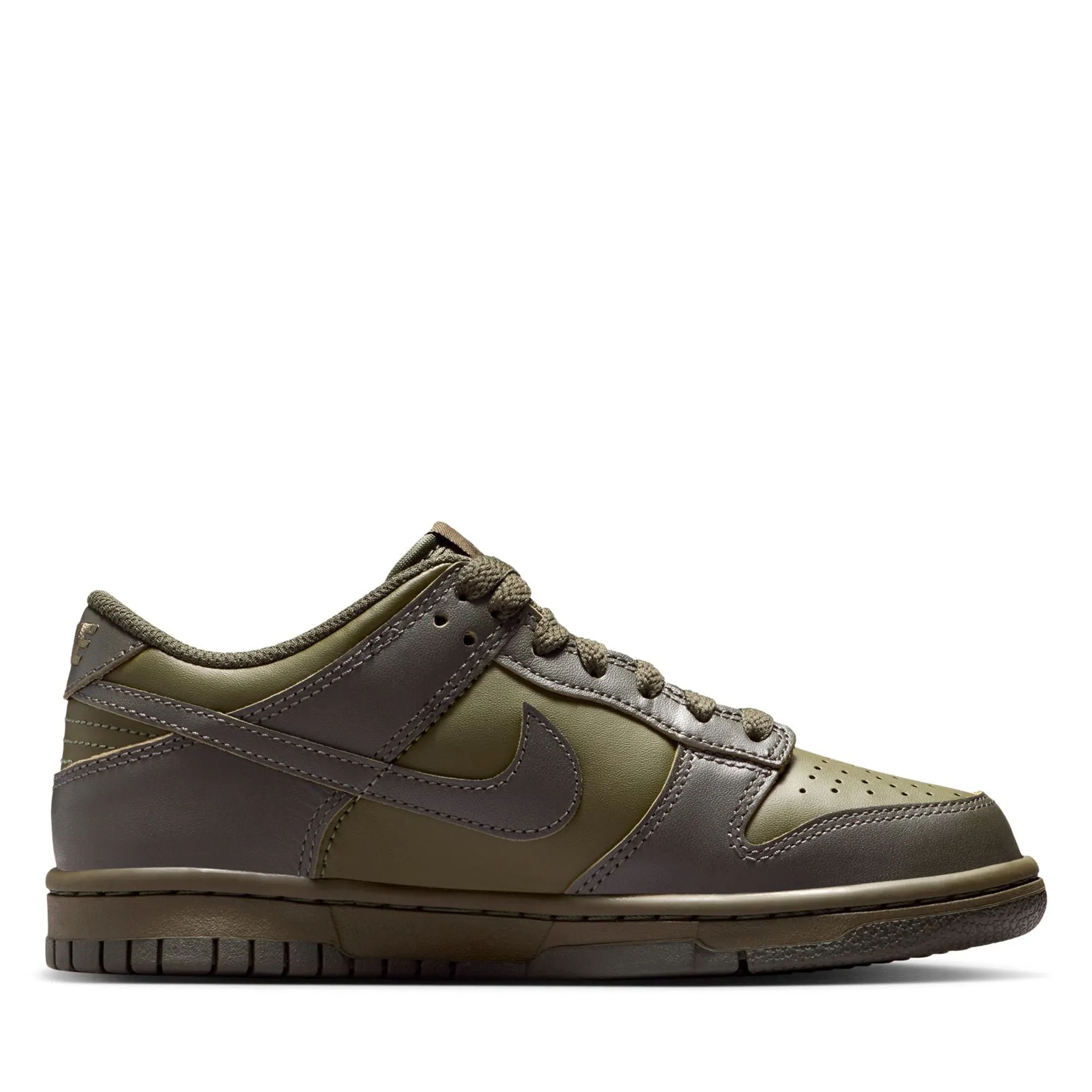 Nike Dunk Low (GS) - Cargo Khaki/University Red Ultra Flex Grooves