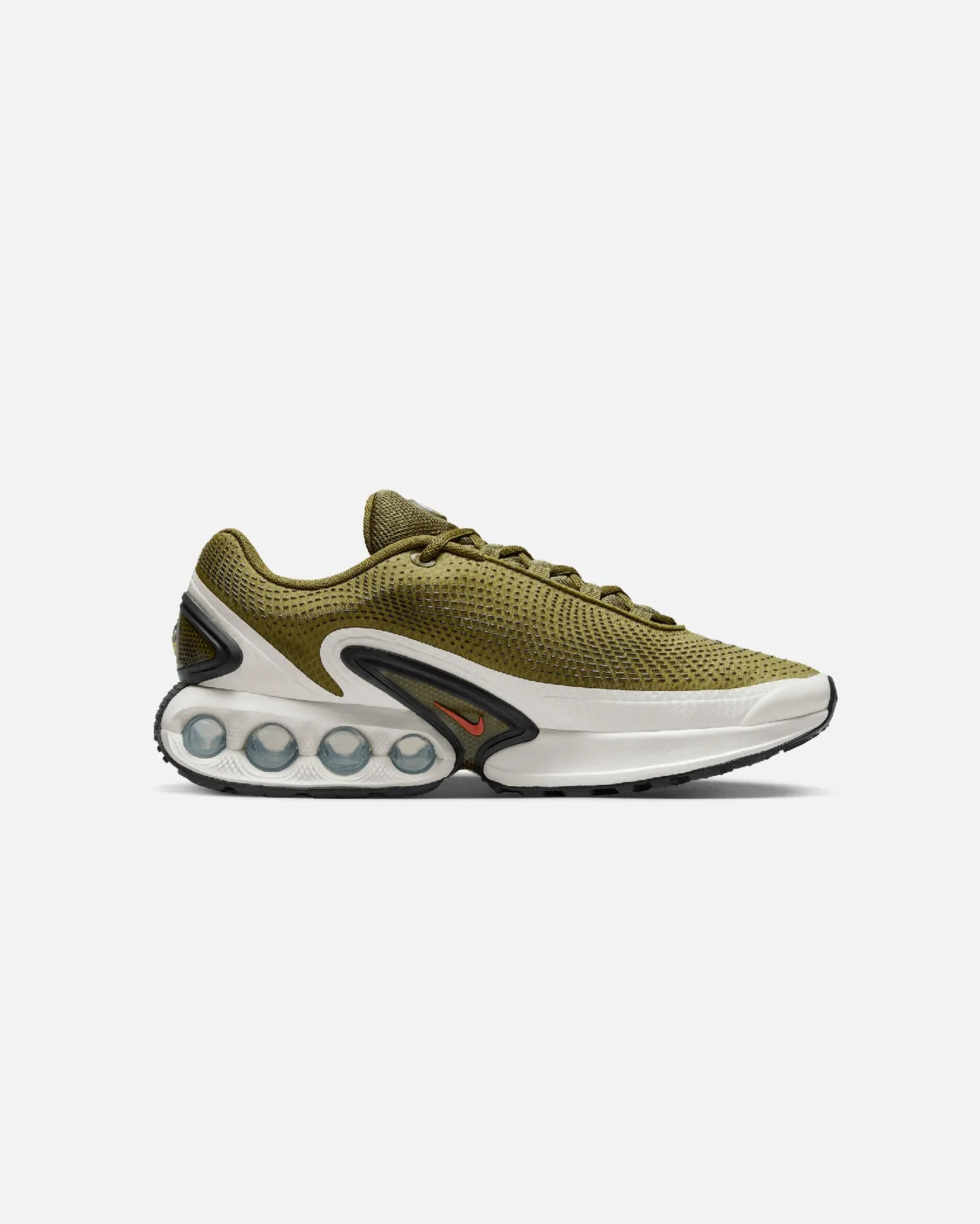 Mesh Cool City Pace Nike Air Max DN "Olive Flak" Olive Flak/Gym Red