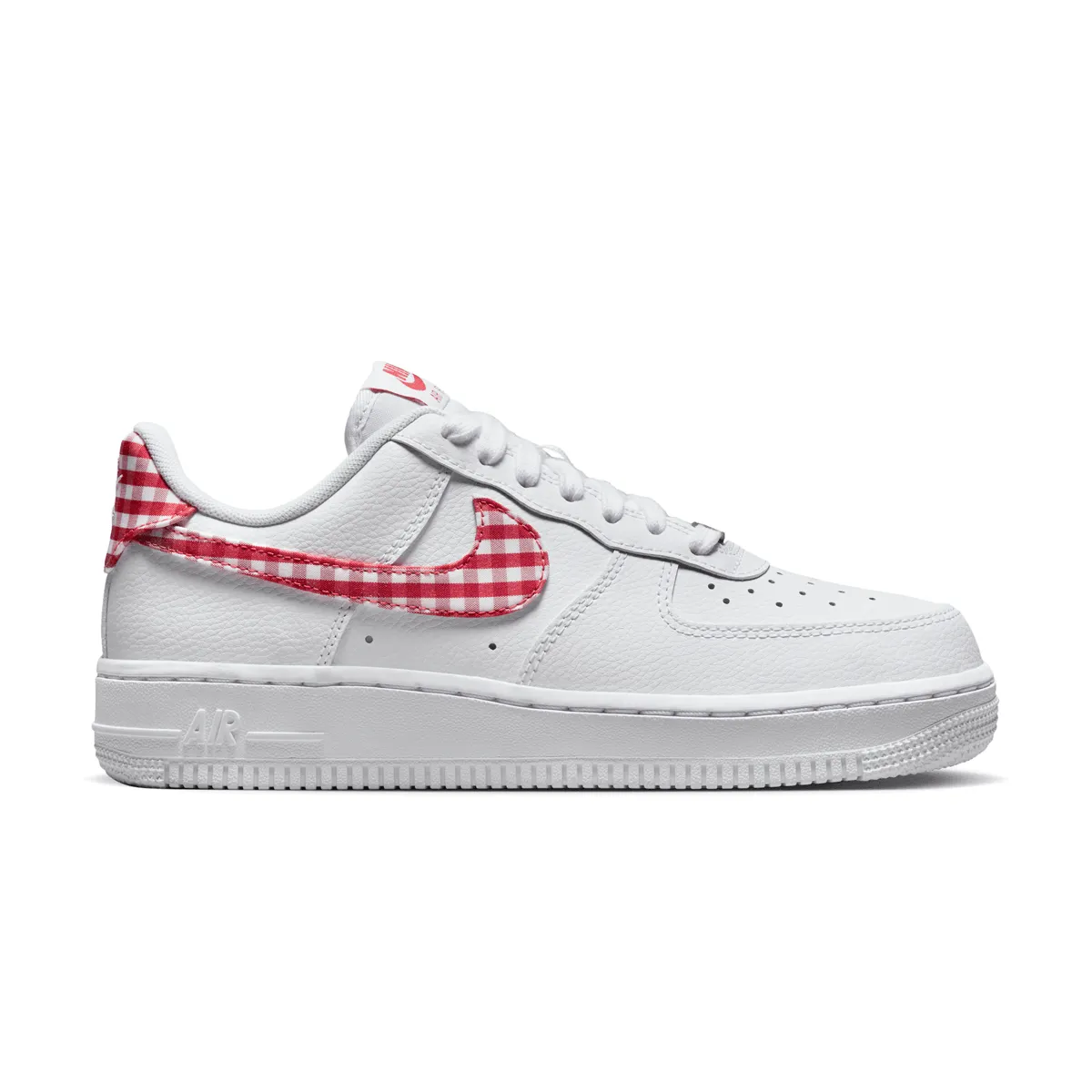 Firm Ground Stride Easy Wmns Air Force 1 ??07 'Gingham Red'